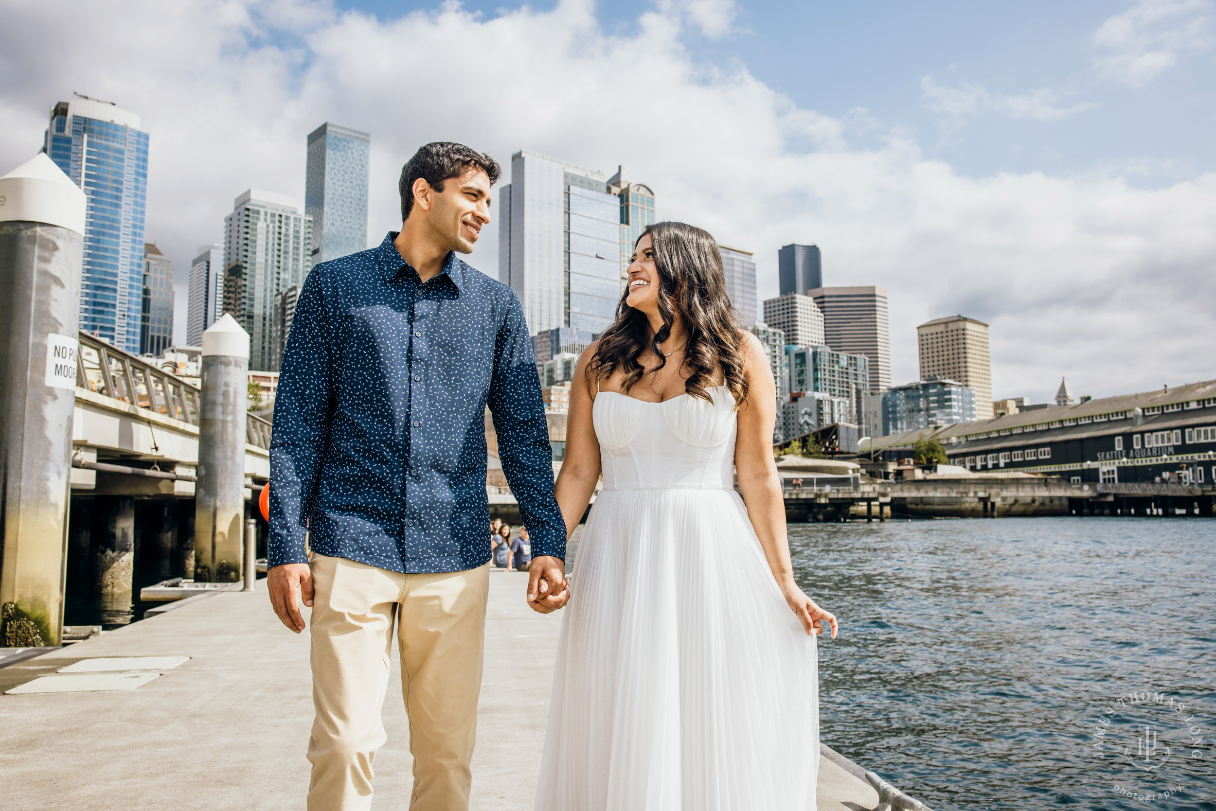 Seattle and Mount Rainier engagement session by Seattle wedding photographer James Thomas Long Potography