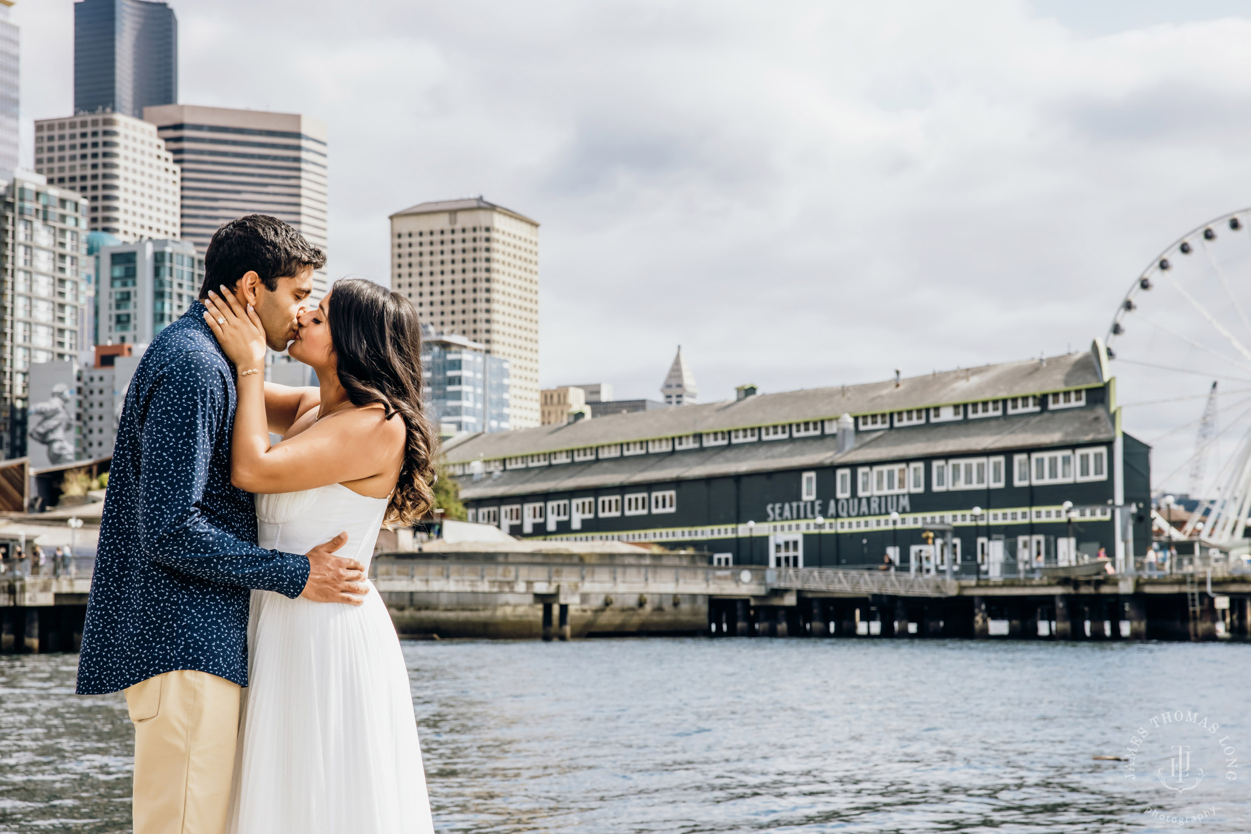 Seattle and Mount Rainier engagement session by Seattle wedding photographer James Thomas Long Potography