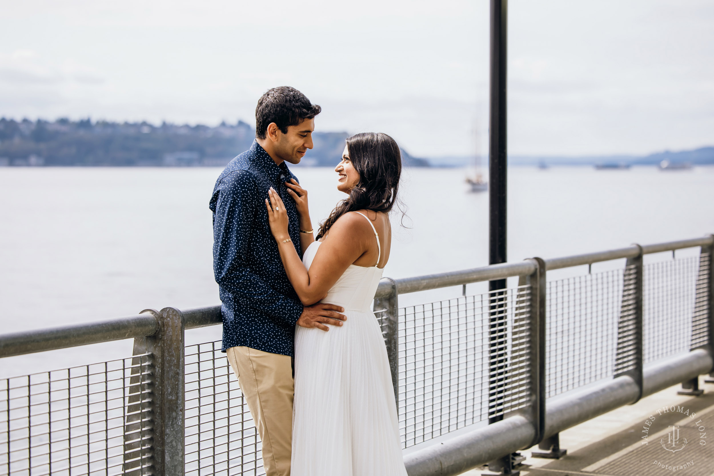 Seattle and Mount Rainier engagement session by Seattle wedding photographer James Thomas Long Potography