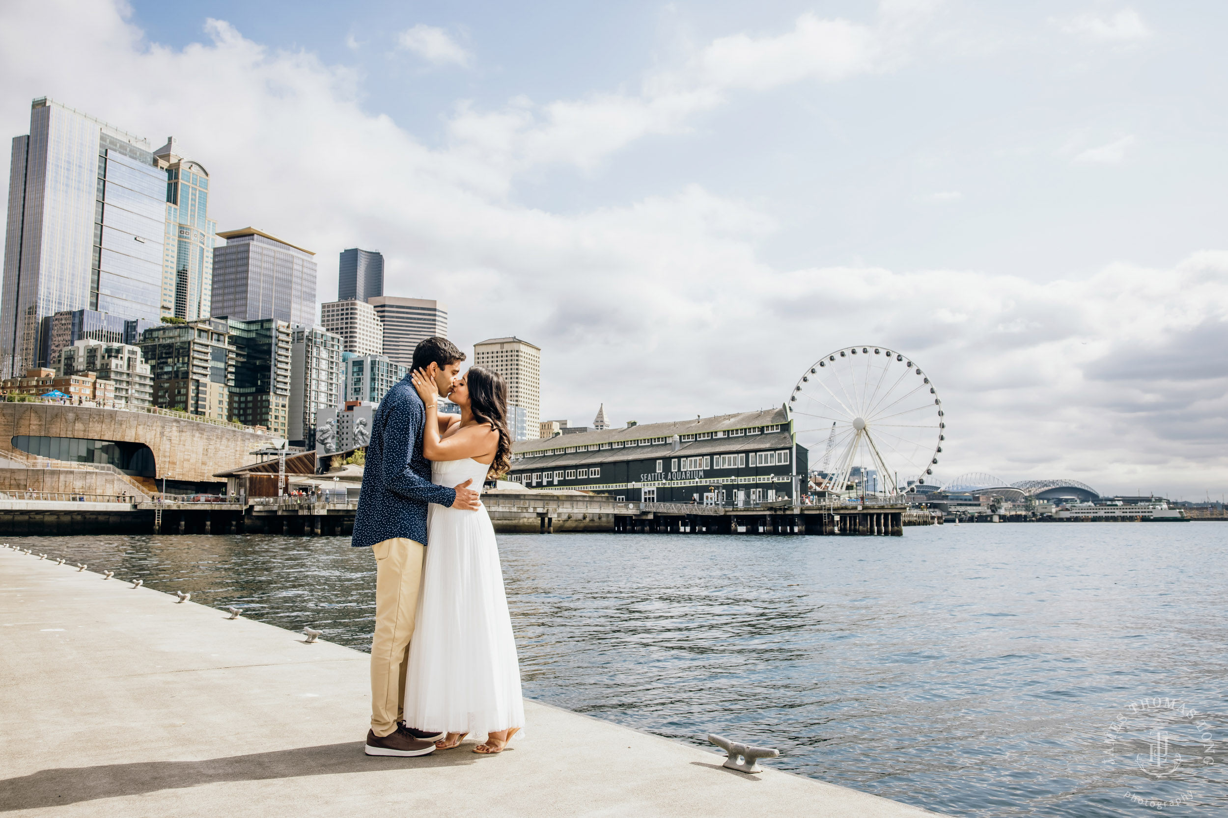 Seattle and Mount Rainier engagement session by Seattle wedding photographer James Thomas Long Potography