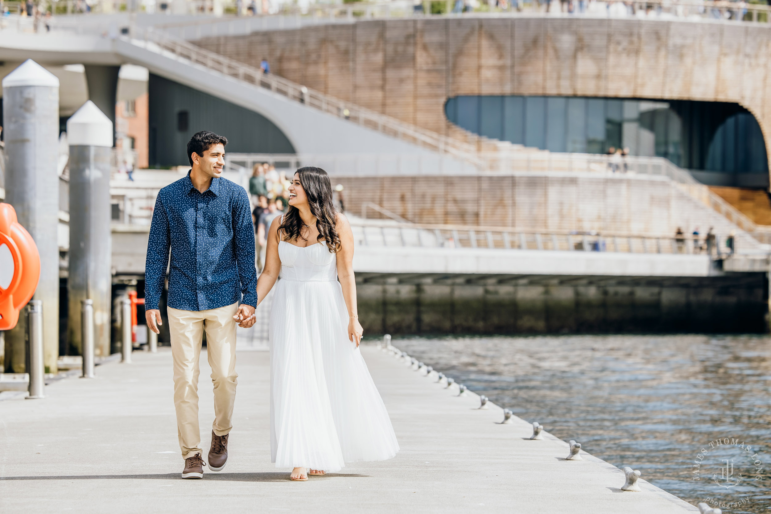 Seattle and Mount Rainier engagement session by Seattle wedding photographer James Thomas Long Potography