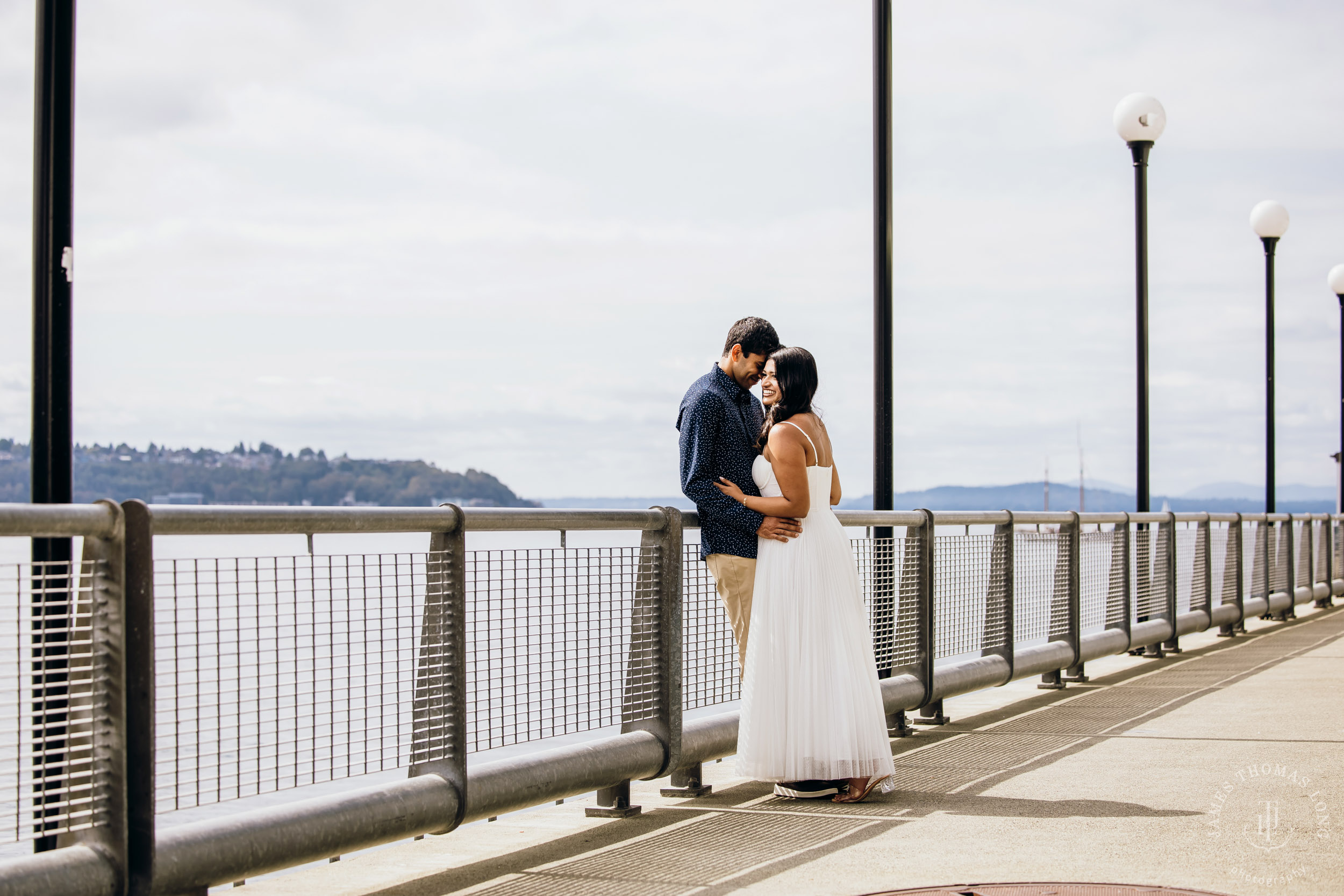 Seattle and Mount Rainier engagement session by Seattle wedding photographer James Thomas Long Potography