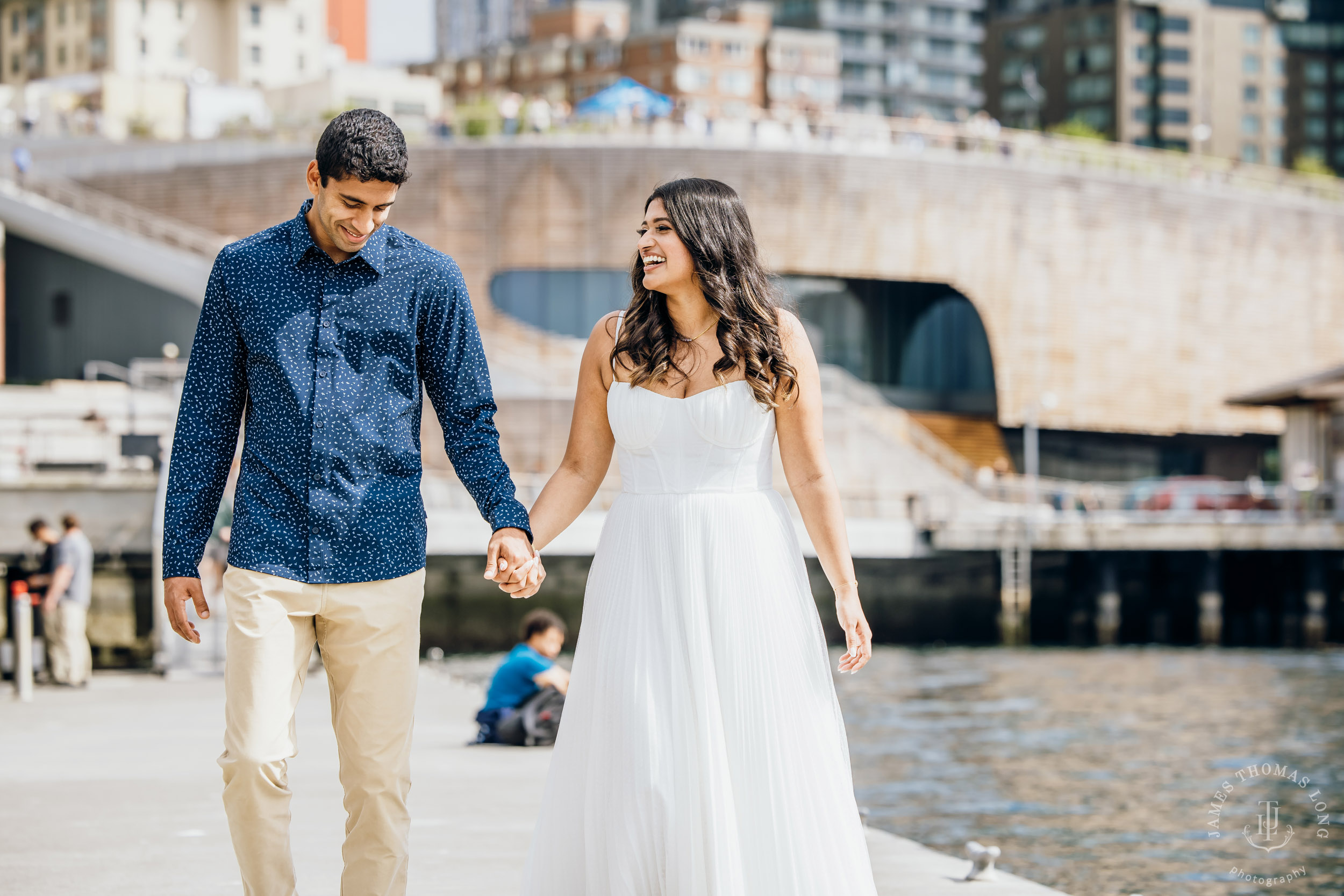 Seattle and Mount Rainier engagement session by Seattle wedding photographer James Thomas Long Potography