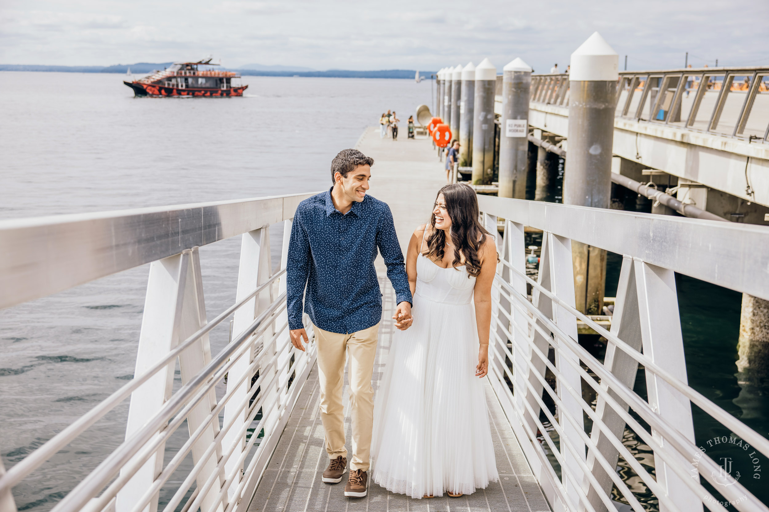 Seattle and Mount Rainier engagement session by Seattle wedding photographer James Thomas Long Potography