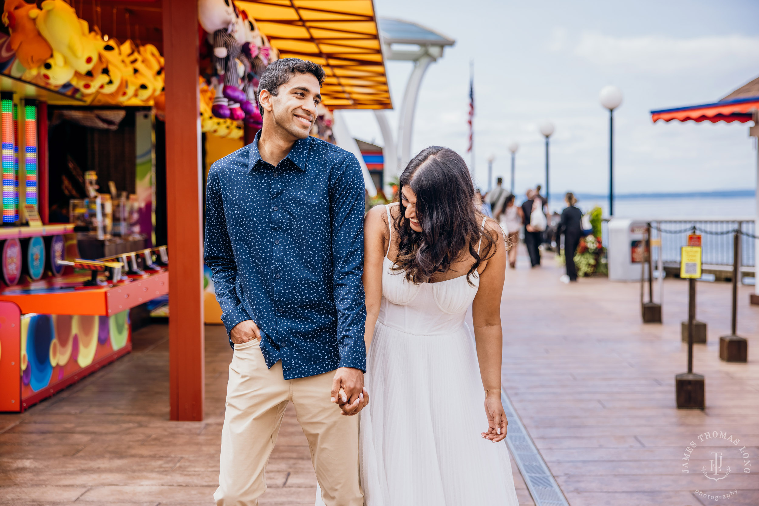 Seattle and Mount Rainier engagement session by Seattle wedding photographer James Thomas Long Potography