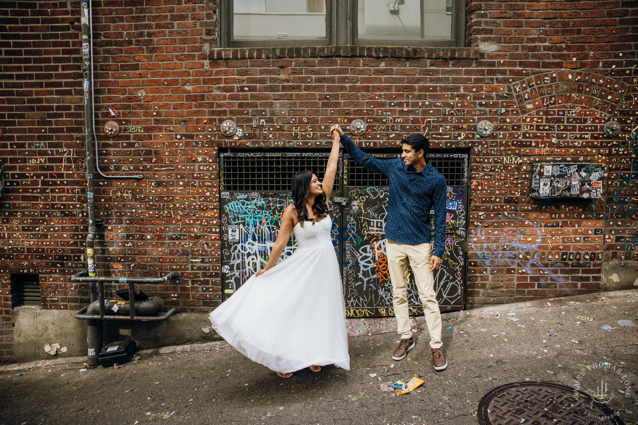 Seattle and Mount Rainier engagement session by Seattle wedding photographer James Thomas Long Potography