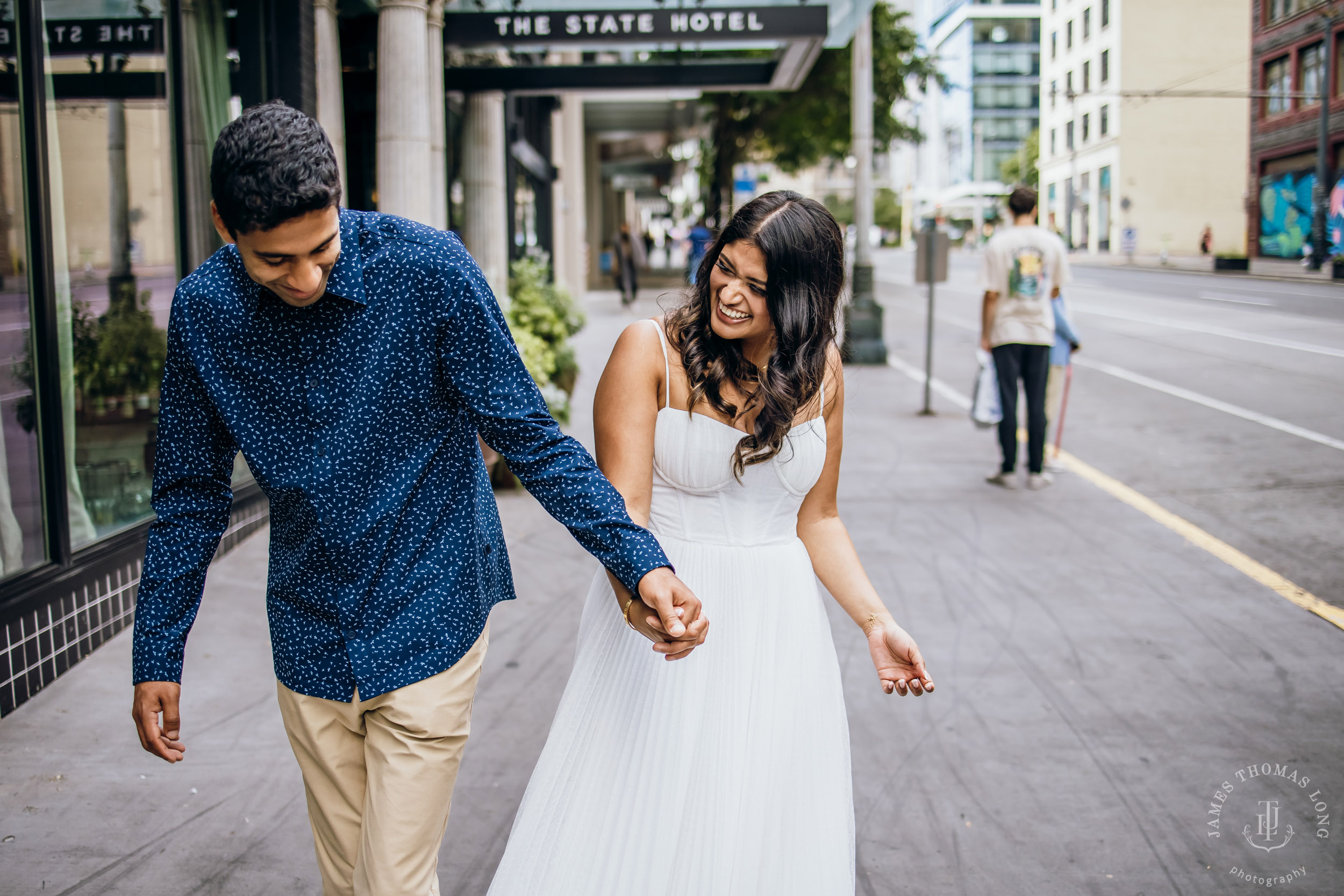 Seattle and Mount Rainier engagement session by Seattle wedding photographer James Thomas Long Potography