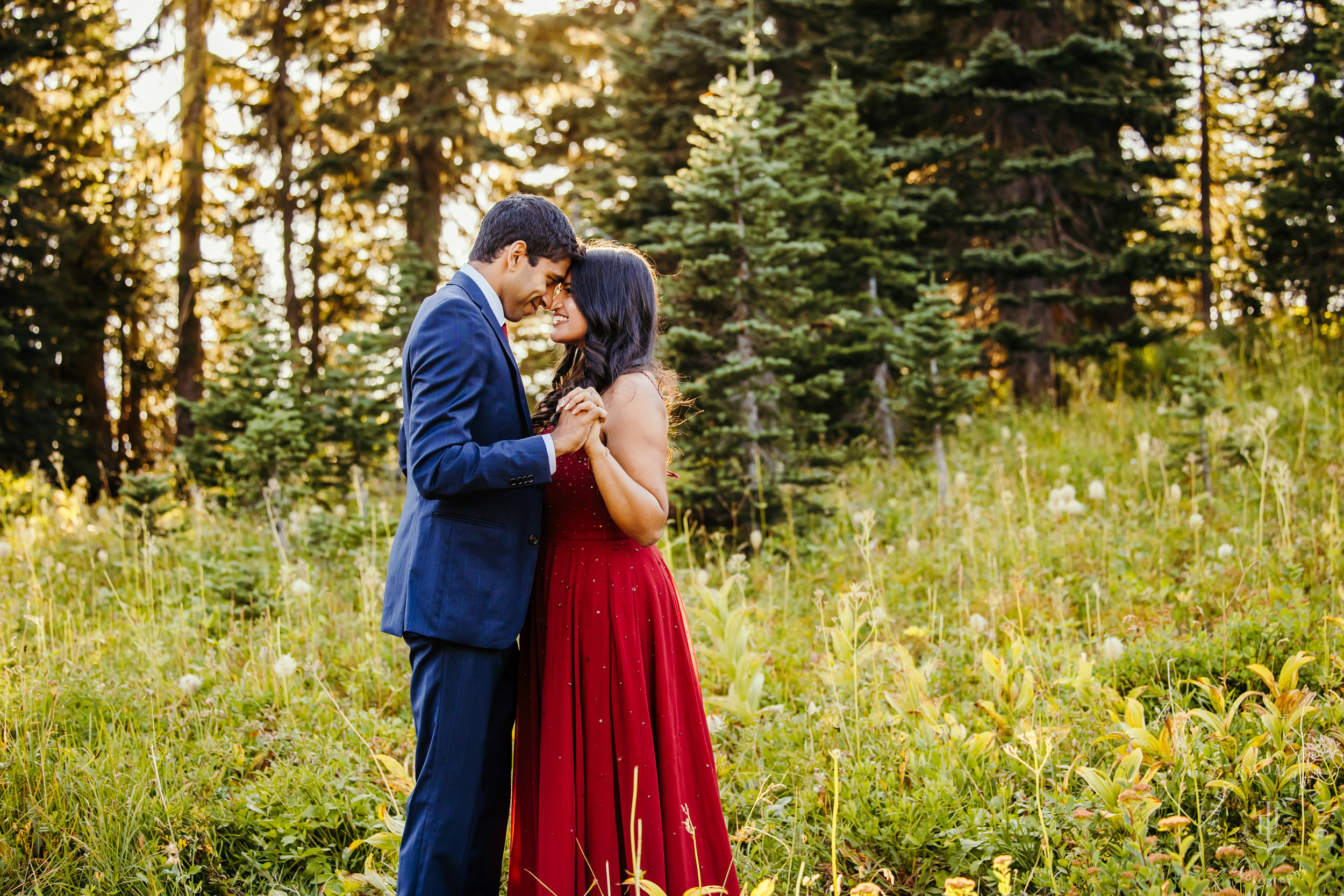 Seattle and Mount Rainier engagement session by Seattle wedding photographer James Thomas Long Potography
