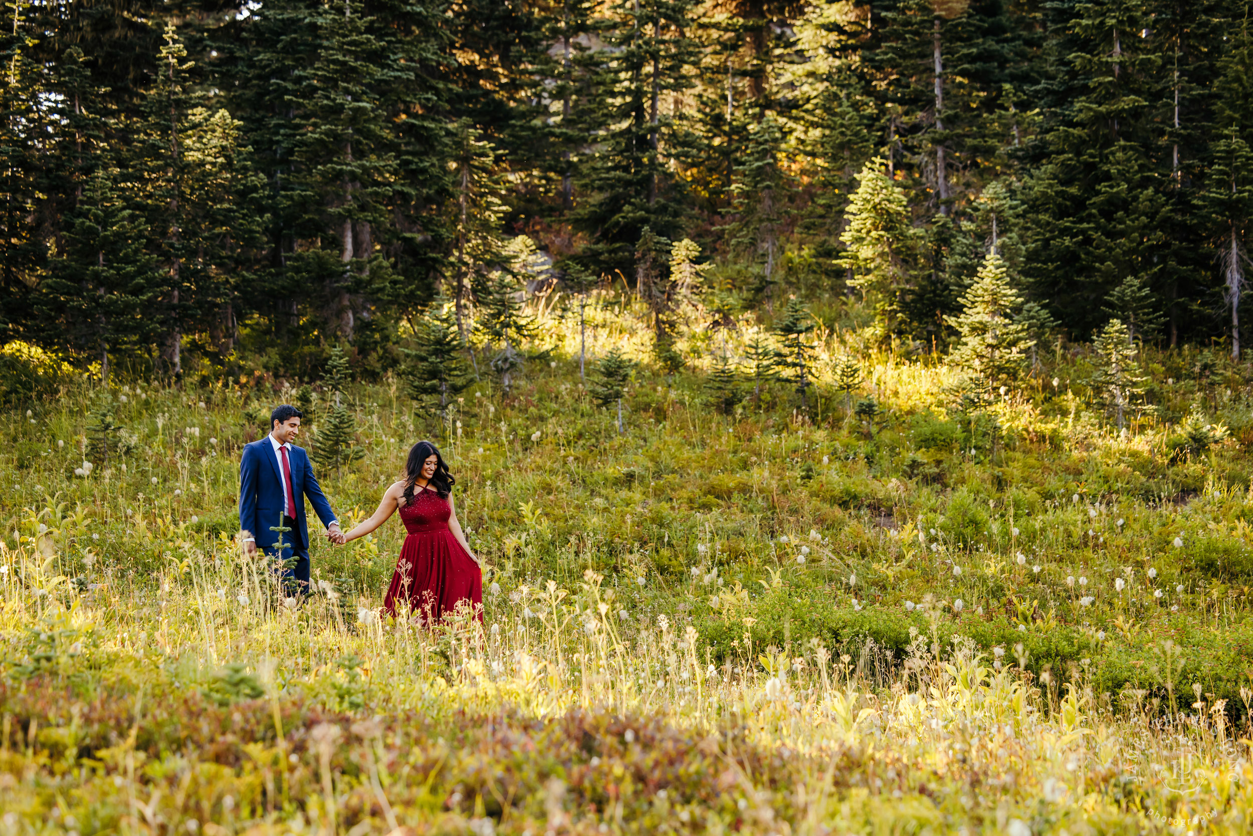 Seattle and Mount Rainier engagement session by Seattle wedding photographer James Thomas Long Potography
