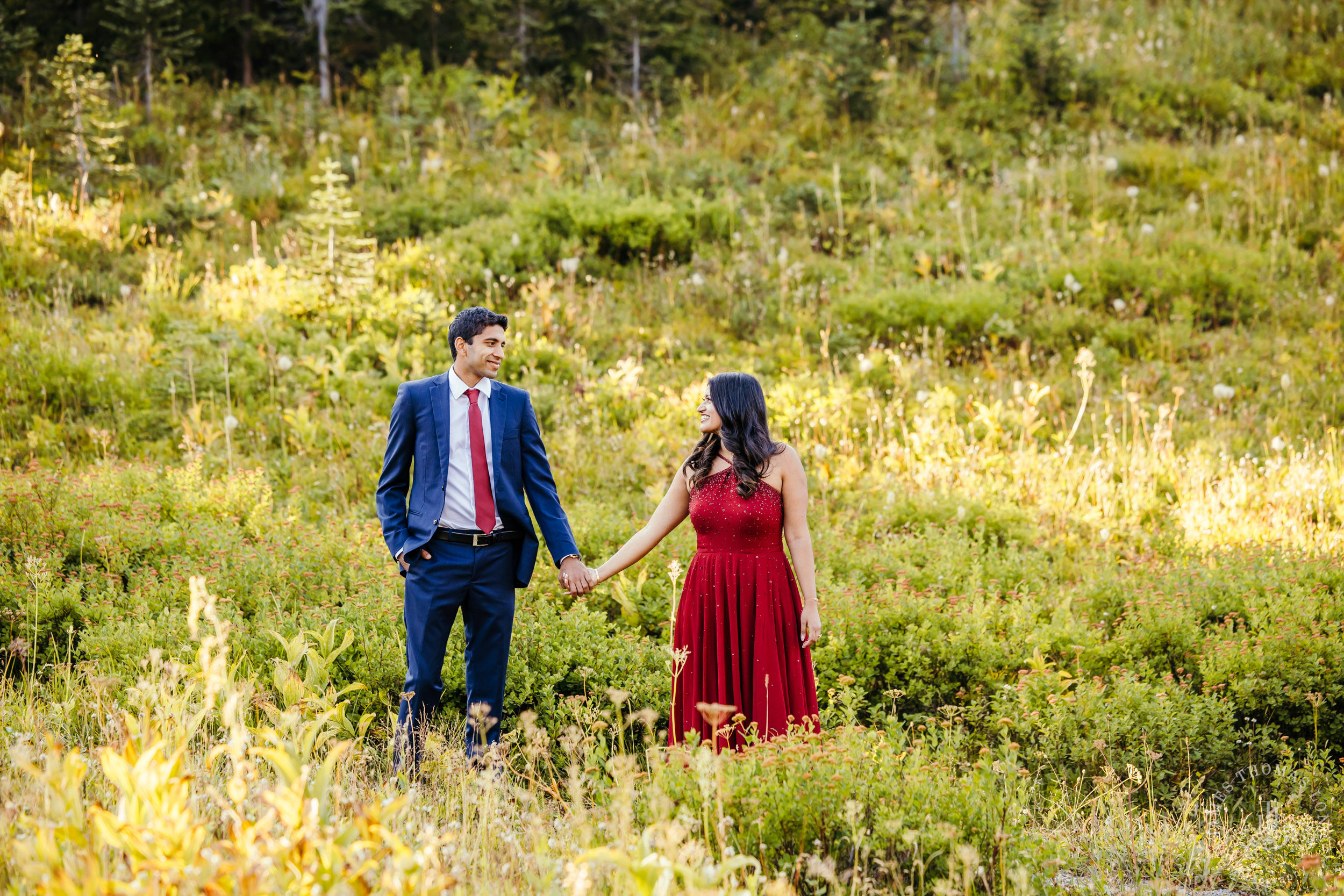 Seattle and Mount Rainier engagement session by Seattle wedding photographer James Thomas Long Potography