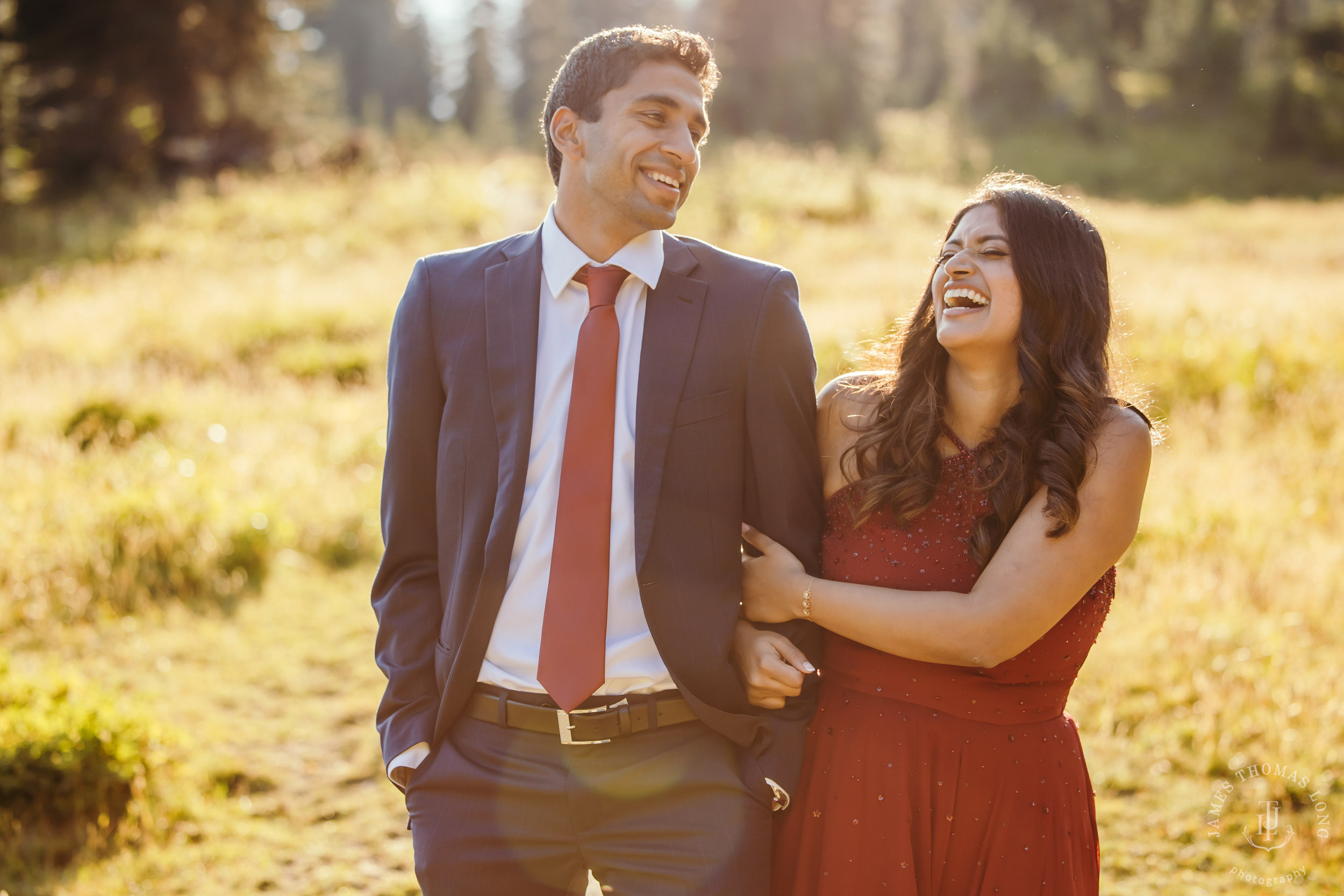 Seattle and Mount Rainier engagement session by Seattle wedding photographer James Thomas Long Potography