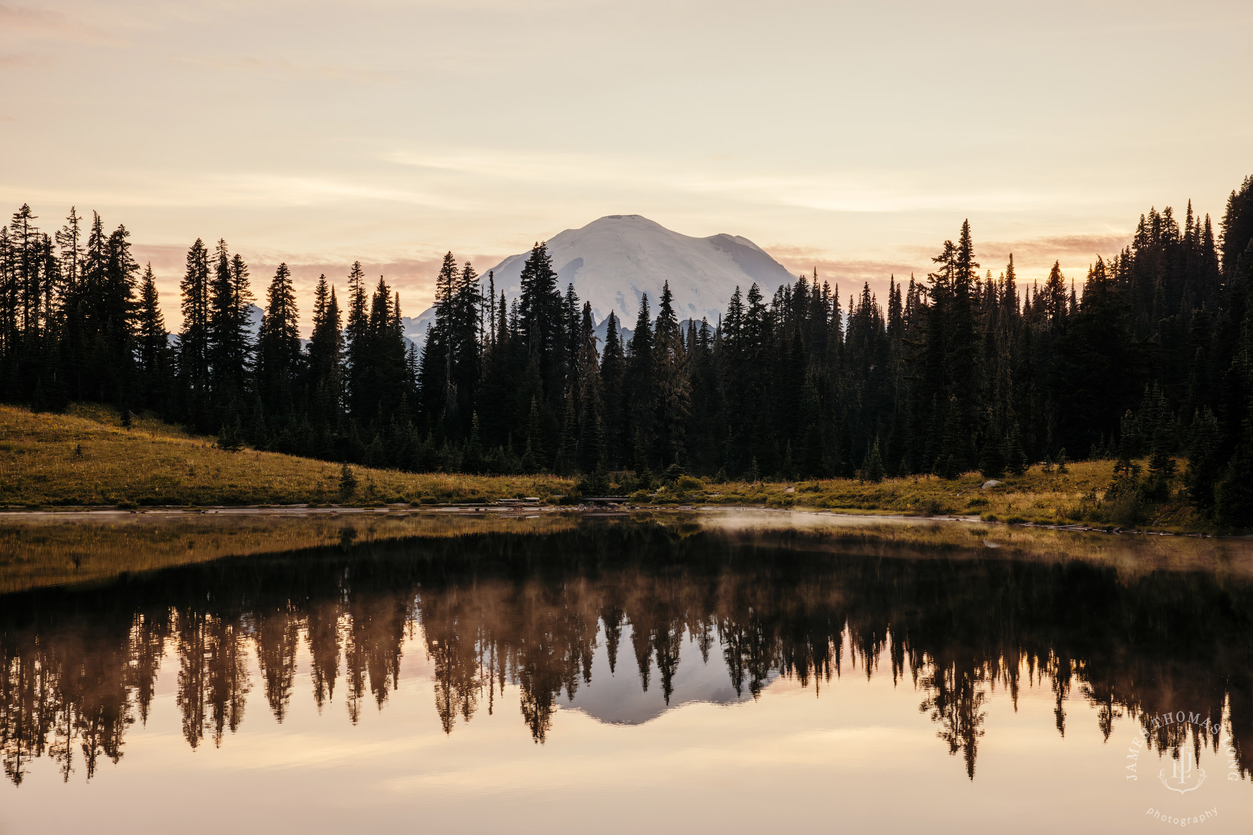 Seattle and Mount Rainier engagement session by Seattle wedding photographer James Thomas Long Potography