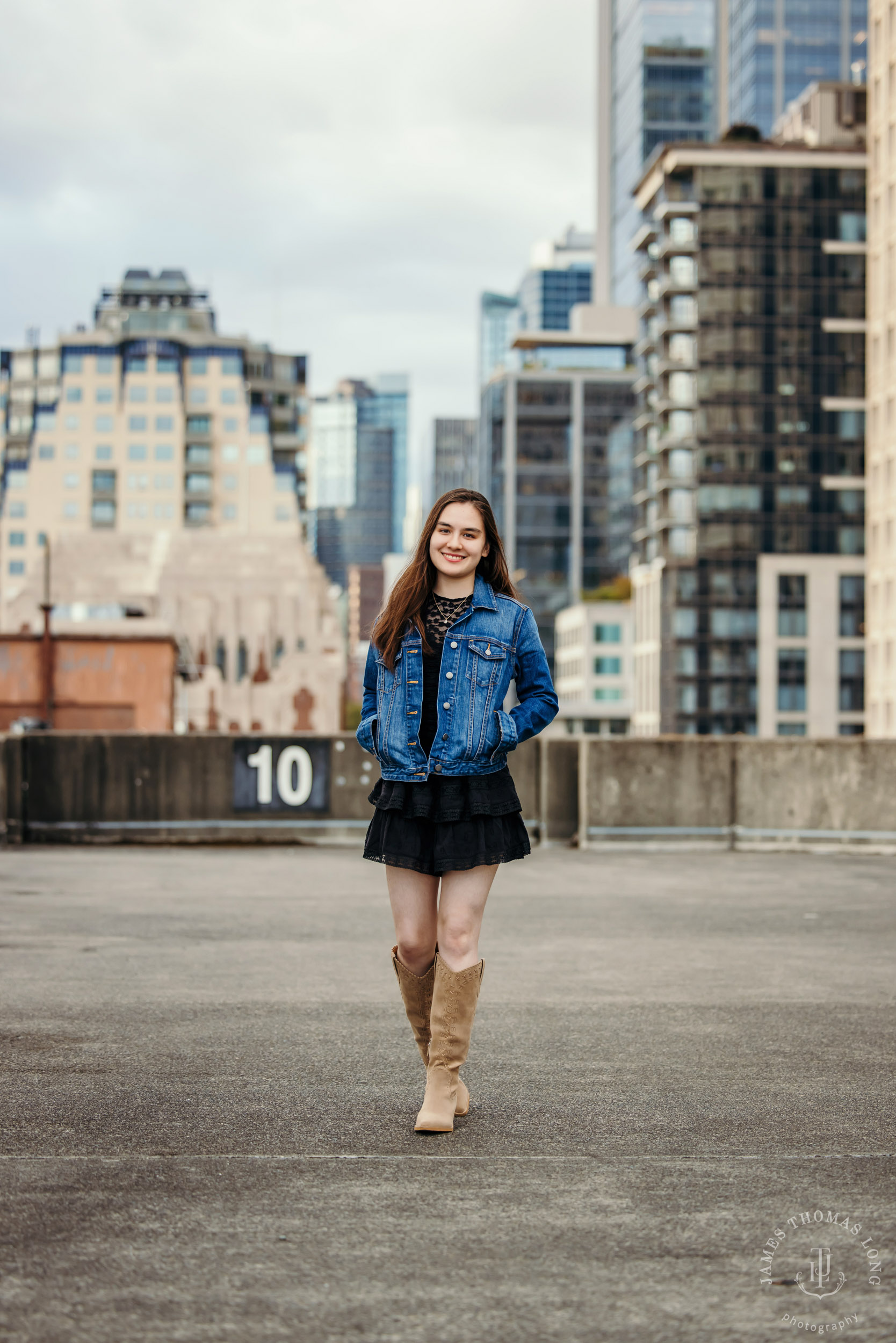 Seattle high school senior portrait session by Seattle senior portrait photographer James Thomas Long Photography