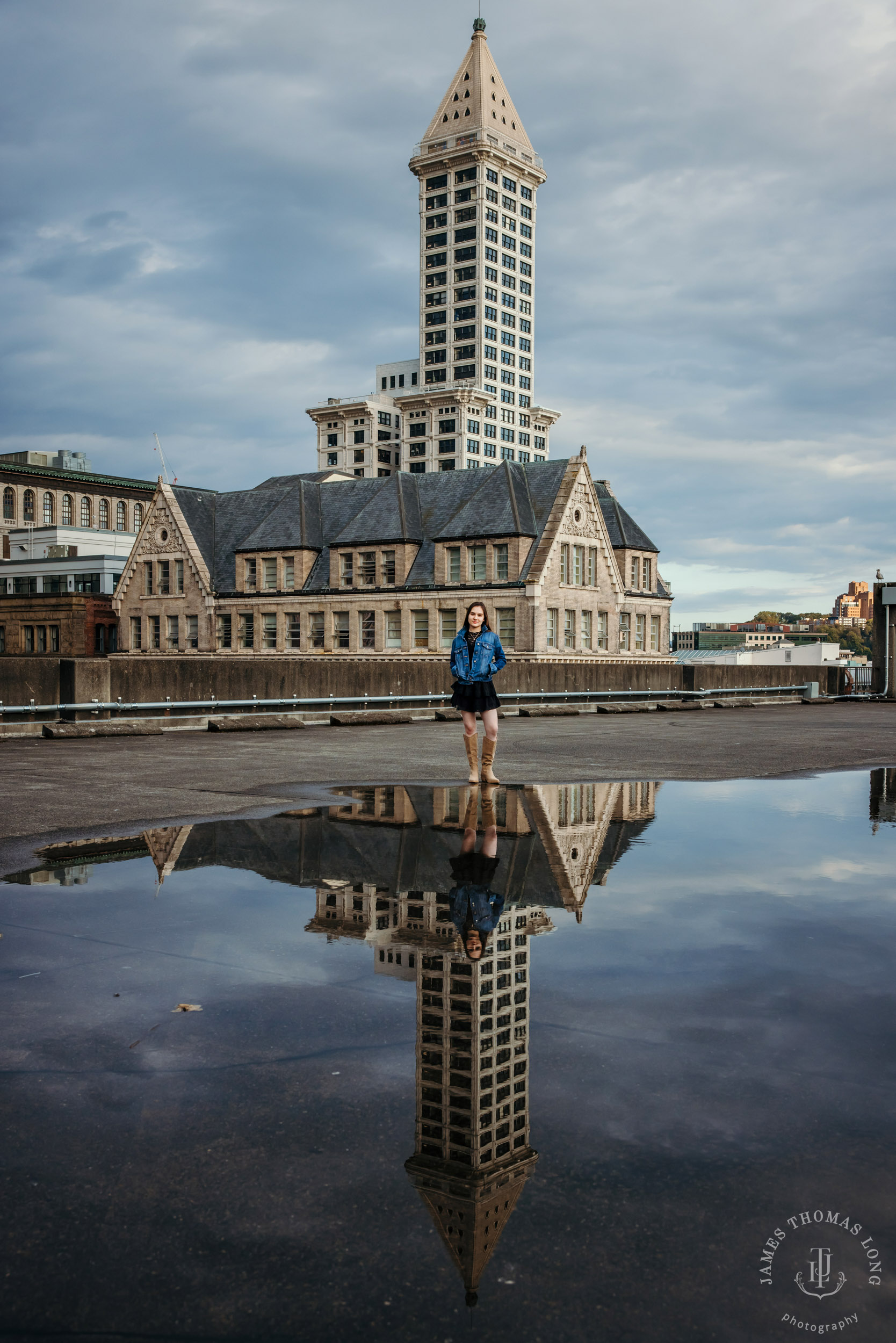 Seattle high school senior portrait session by Seattle senior portrait photographer James Thomas Long Photography
