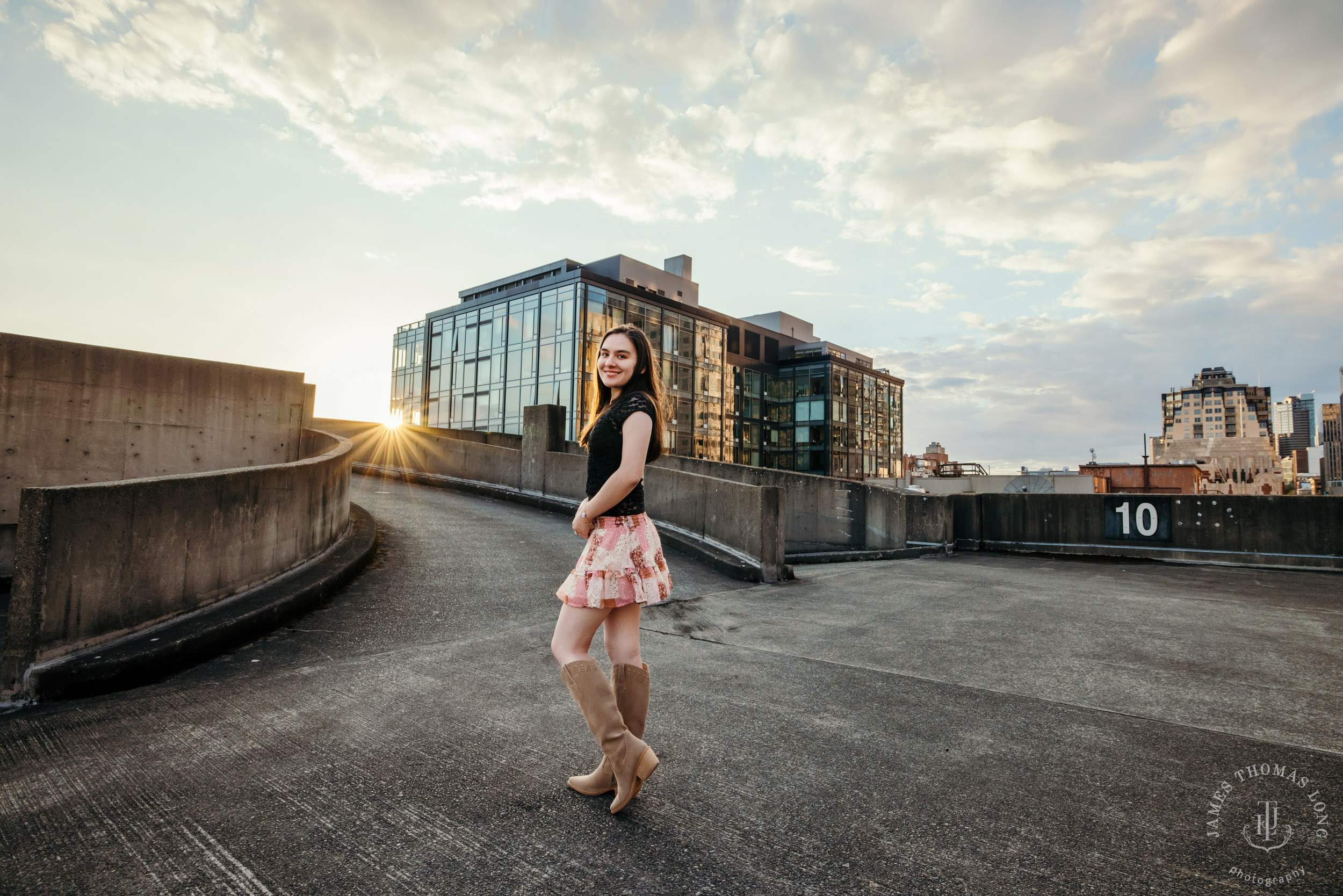Seattle high school senior portrait session by Seattle senior portrait photographer James Thomas Long Photography