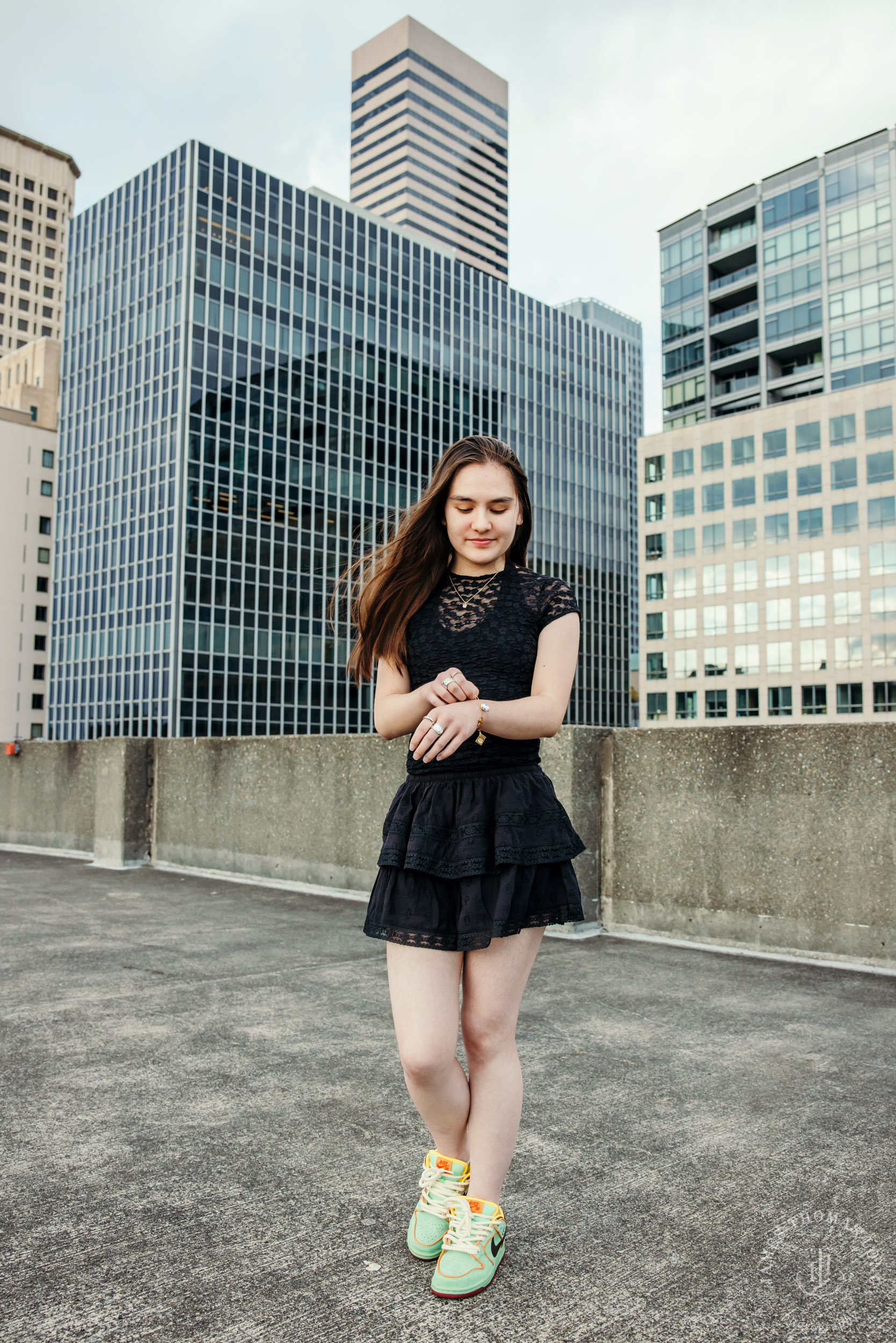 Seattle high school senior portrait session by Seattle senior portrait photographer James Thomas Long Photography