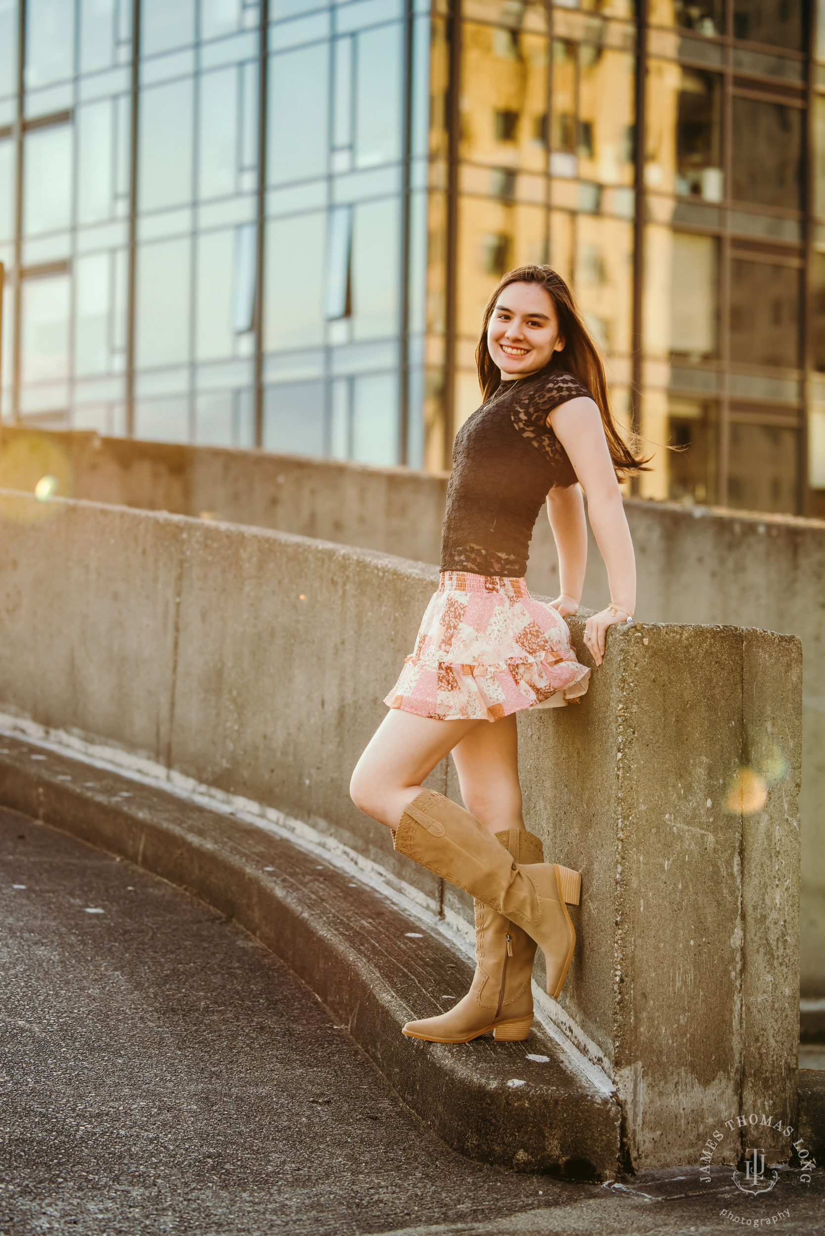 Seattle high school senior portrait session by Seattle senior portrait photographer James Thomas Long Photography