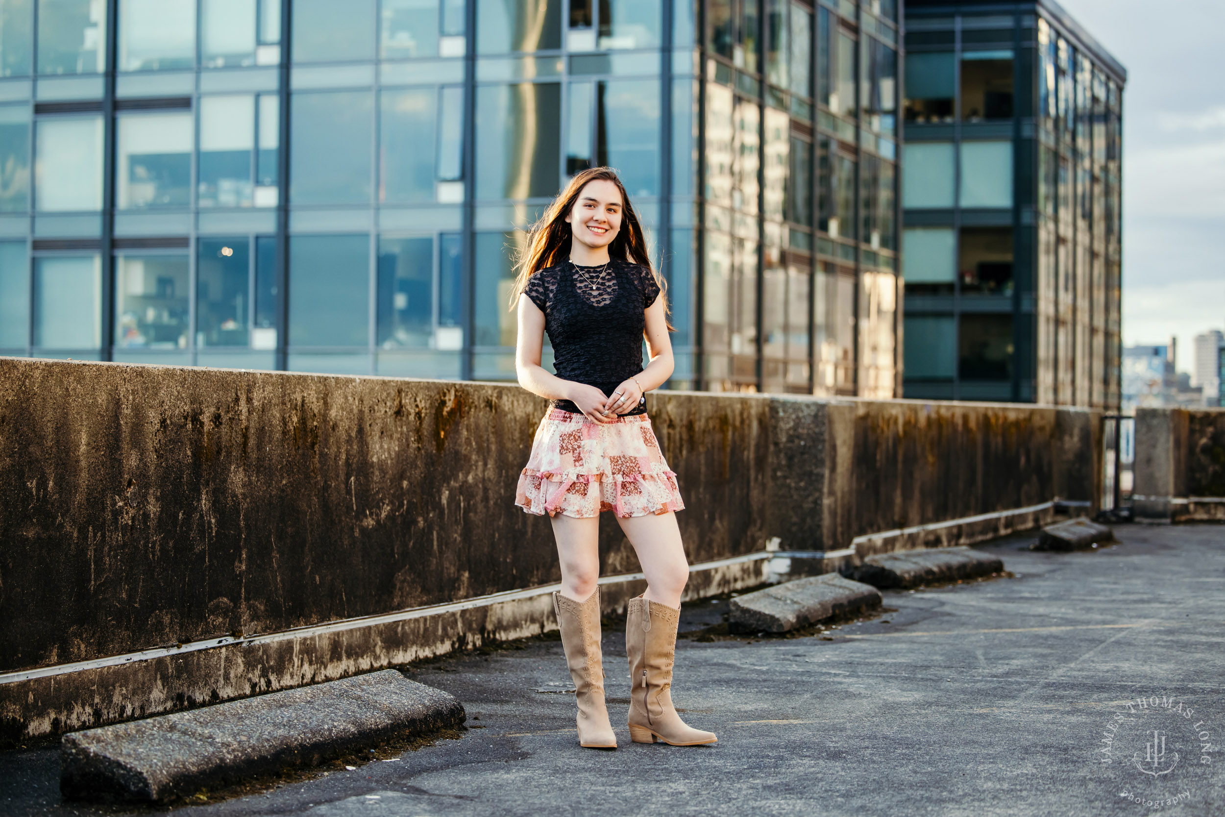 Seattle high school senior portrait session by Seattle senior portrait photographer James Thomas Long Photography