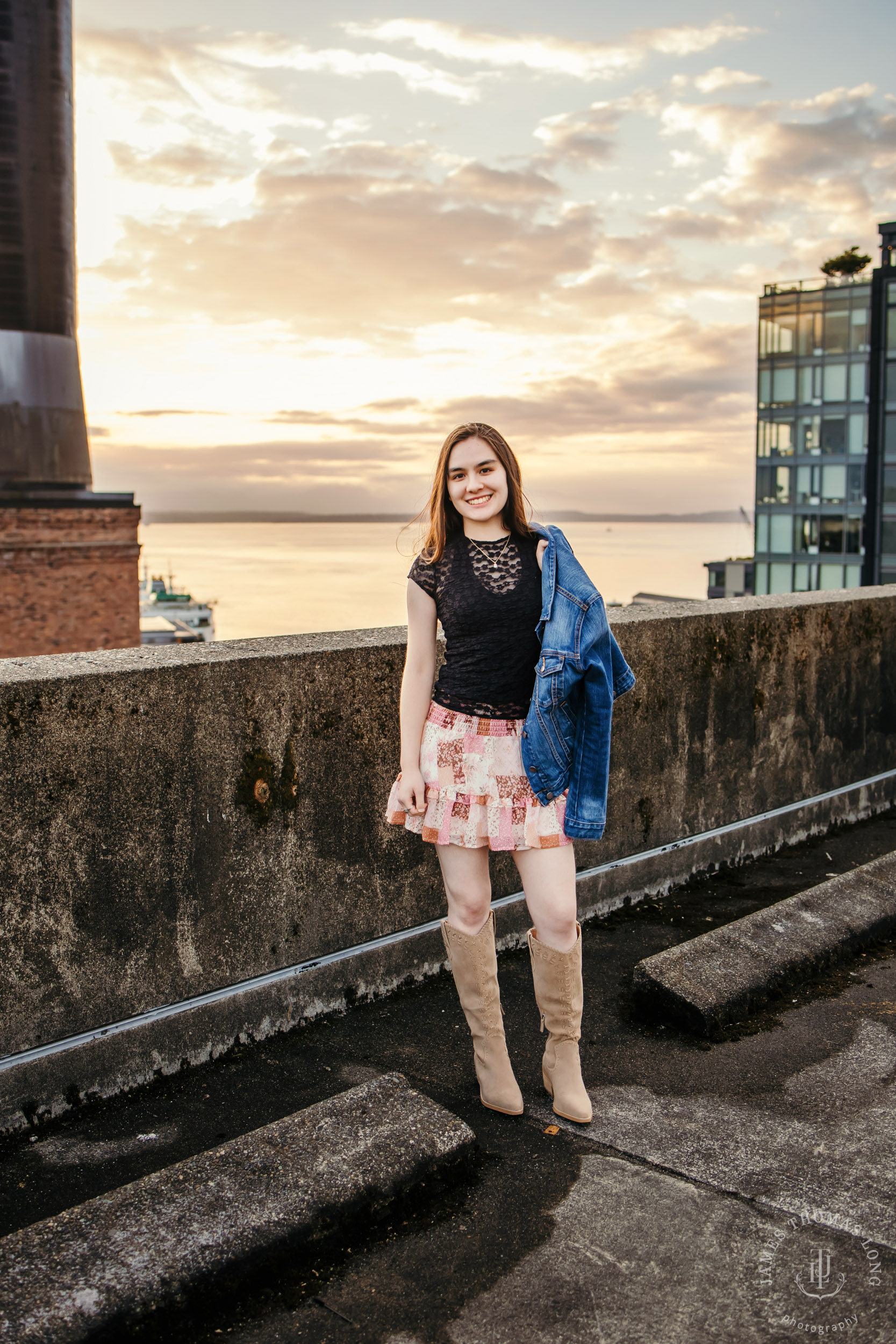Seattle high school senior portrait session by Seattle senior portrait photographer James Thomas Long Photography