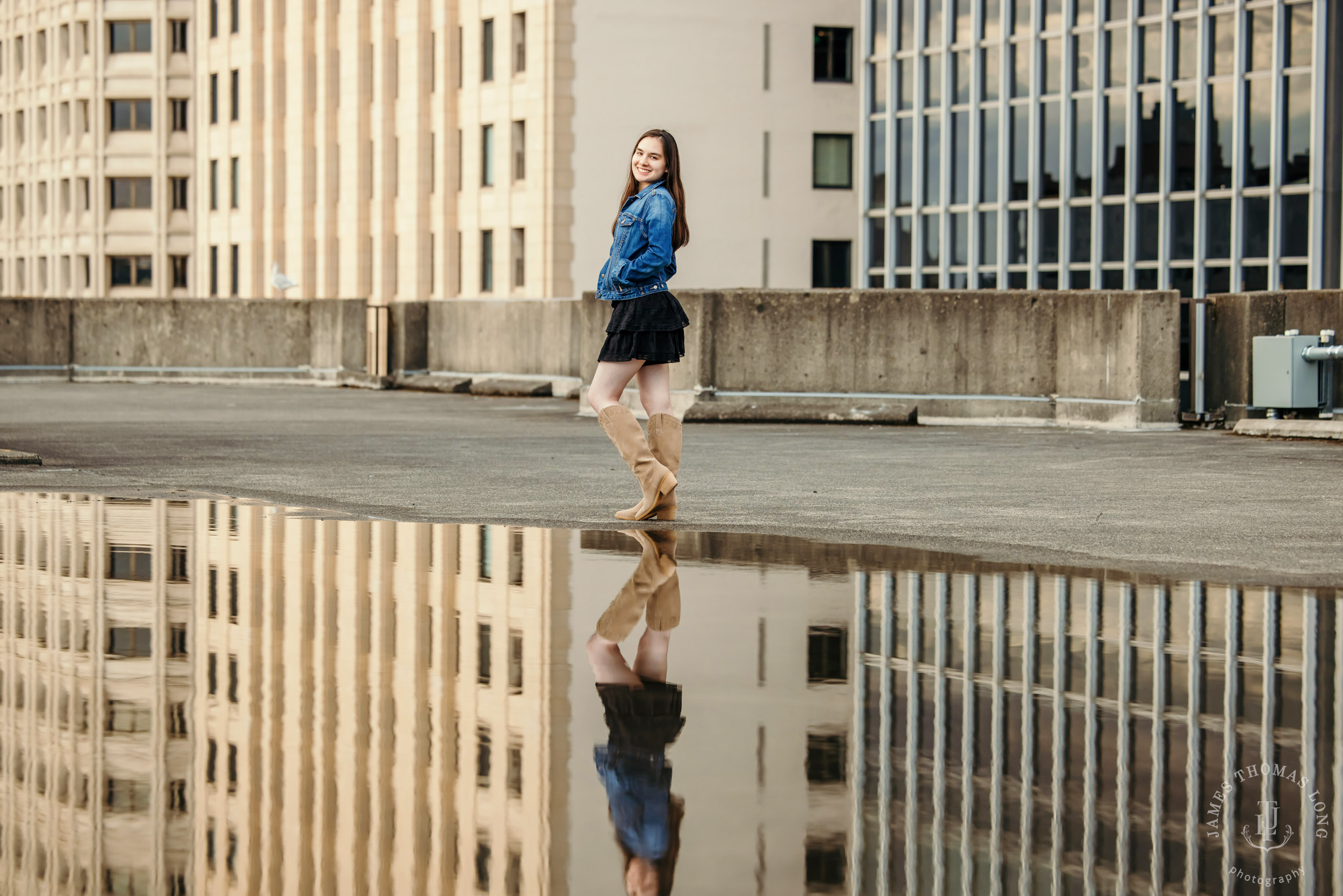 Seattle high school senior portrait session by Seattle senior portrait photographer James Thomas Long Photography