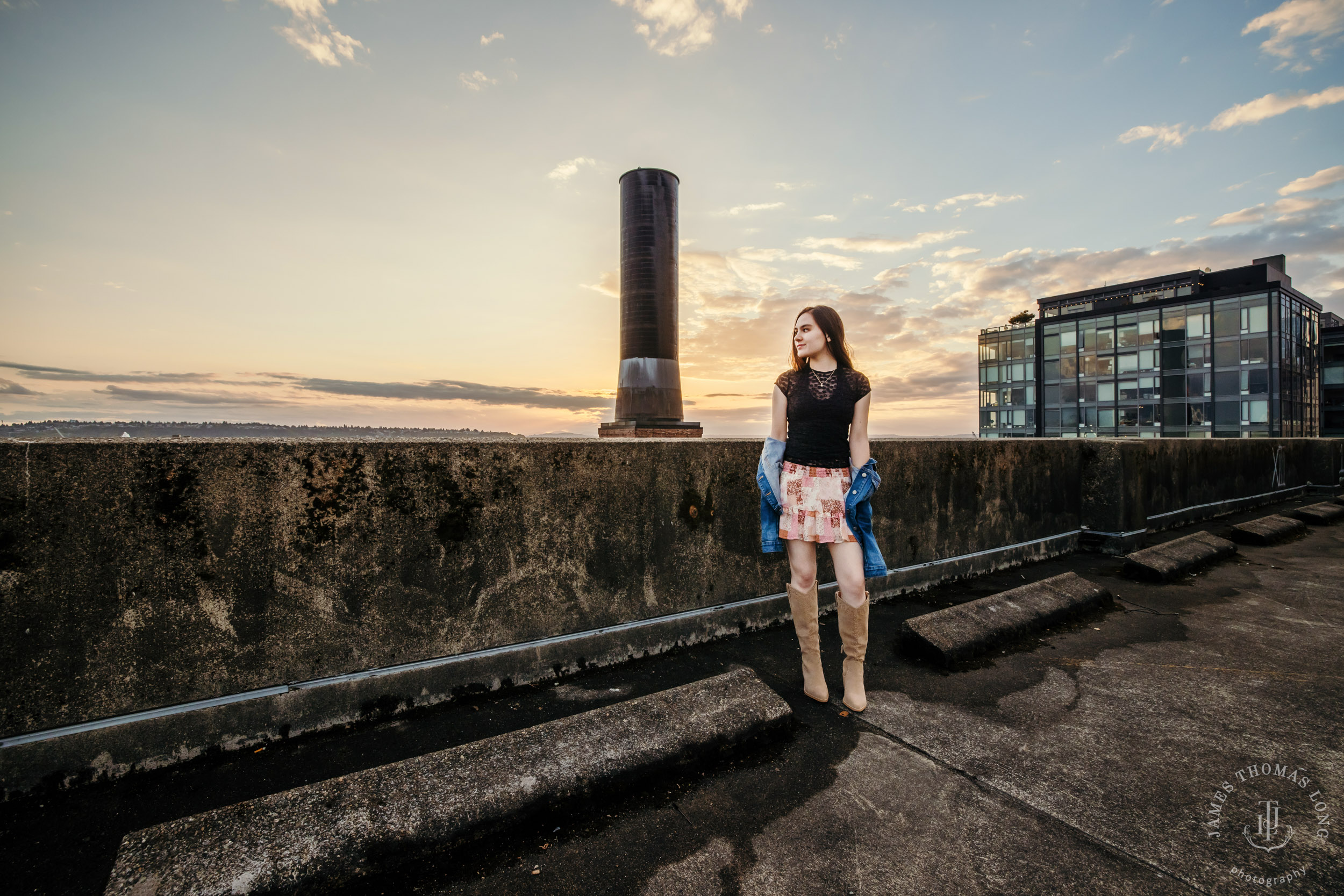 Seattle high school senior portrait session by Seattle senior portrait photographer James Thomas Long Photography