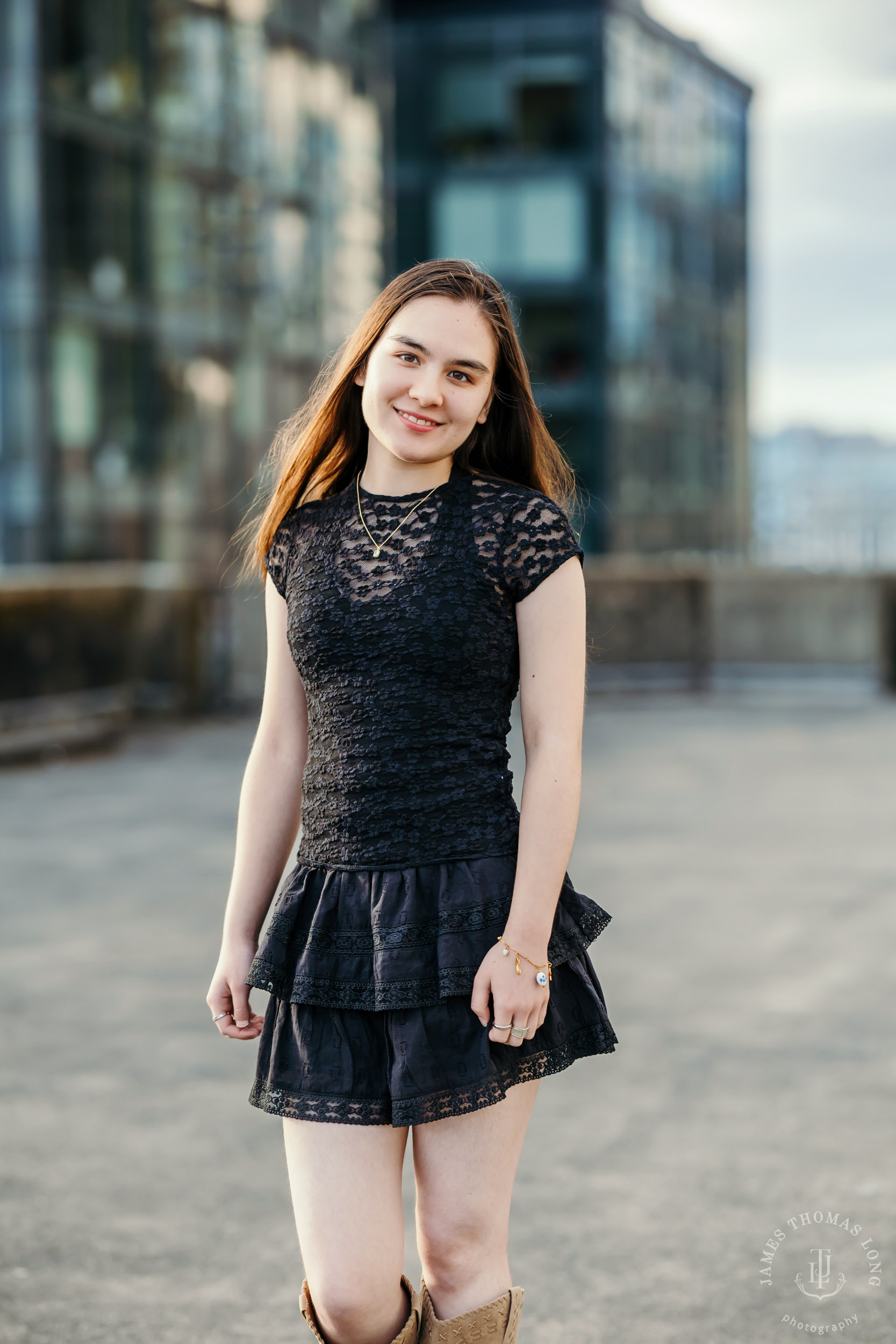 Seattle high school senior portrait session by Seattle senior portrait photographer James Thomas Long Photography