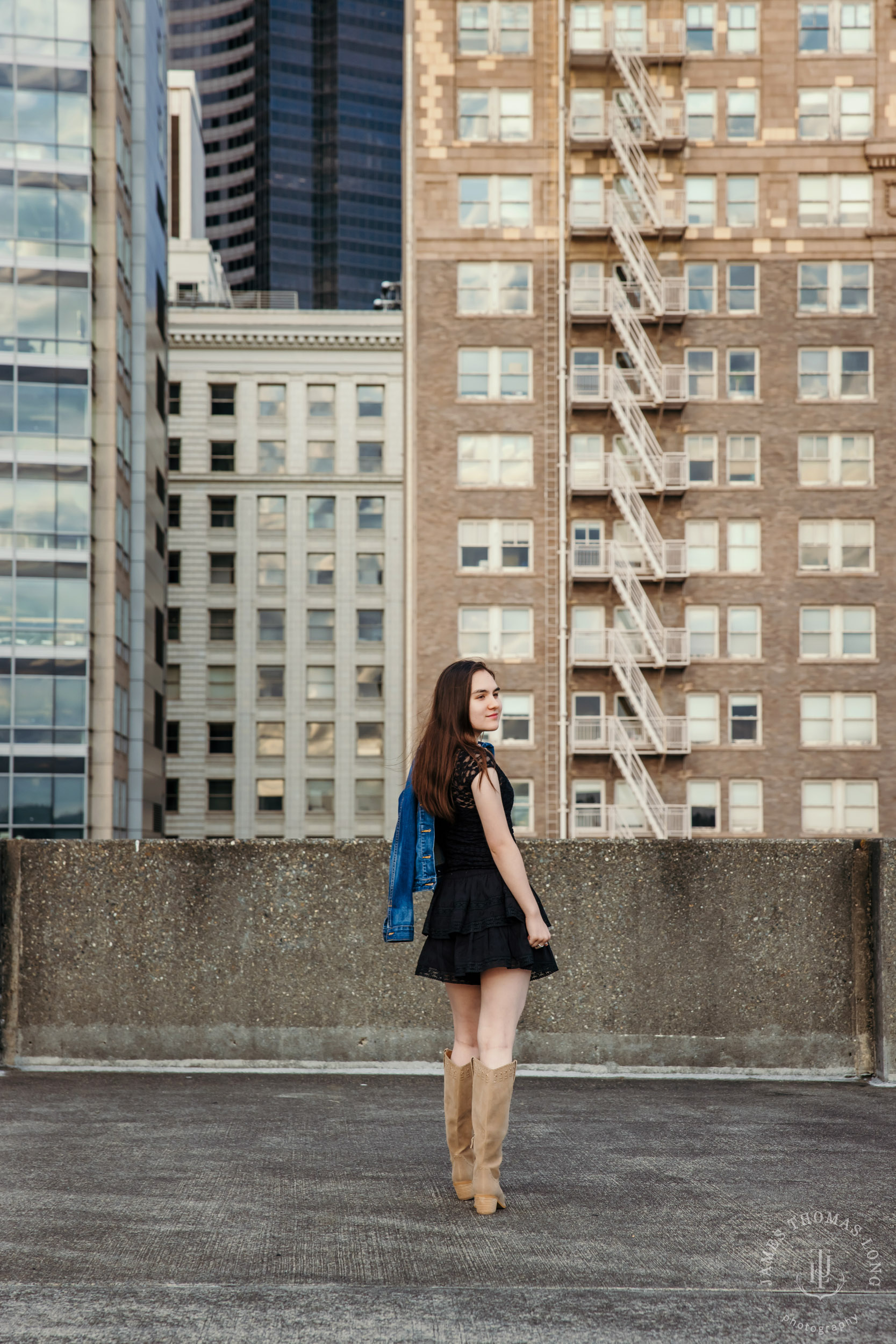 Seattle high school senior portrait session by Seattle senior portrait photographer James Thomas Long Photography