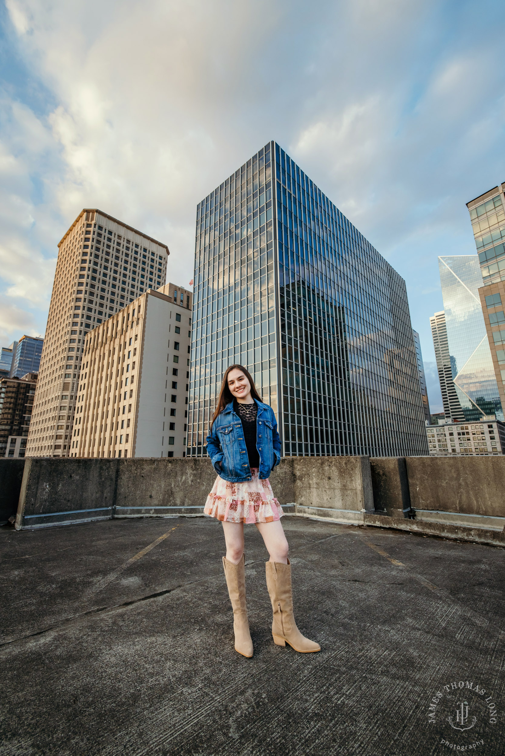 Seattle high school senior portrait session by Seattle senior portrait photographer James Thomas Long Photography