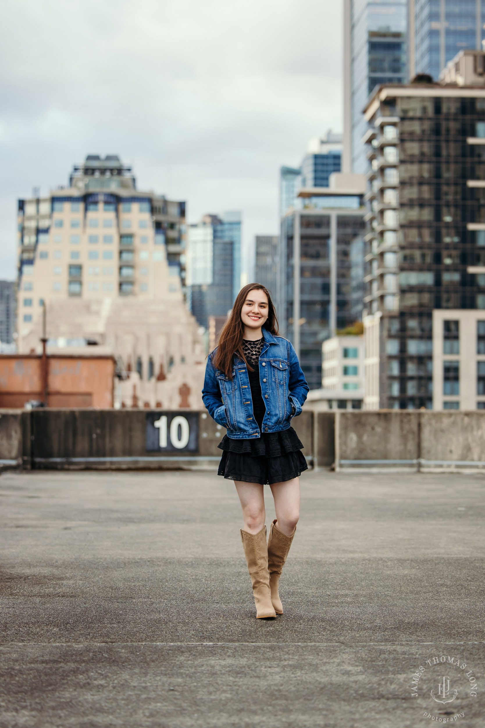 Seattle high school senior portrait session by Seattle senior portrait photographer James Thomas Long Photography