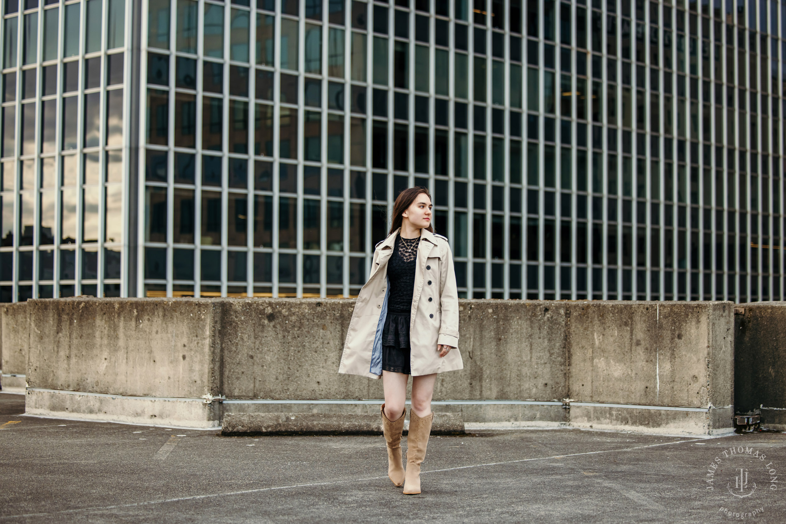 Seattle high school senior portrait session by Seattle senior portrait photographer James Thomas Long Photography