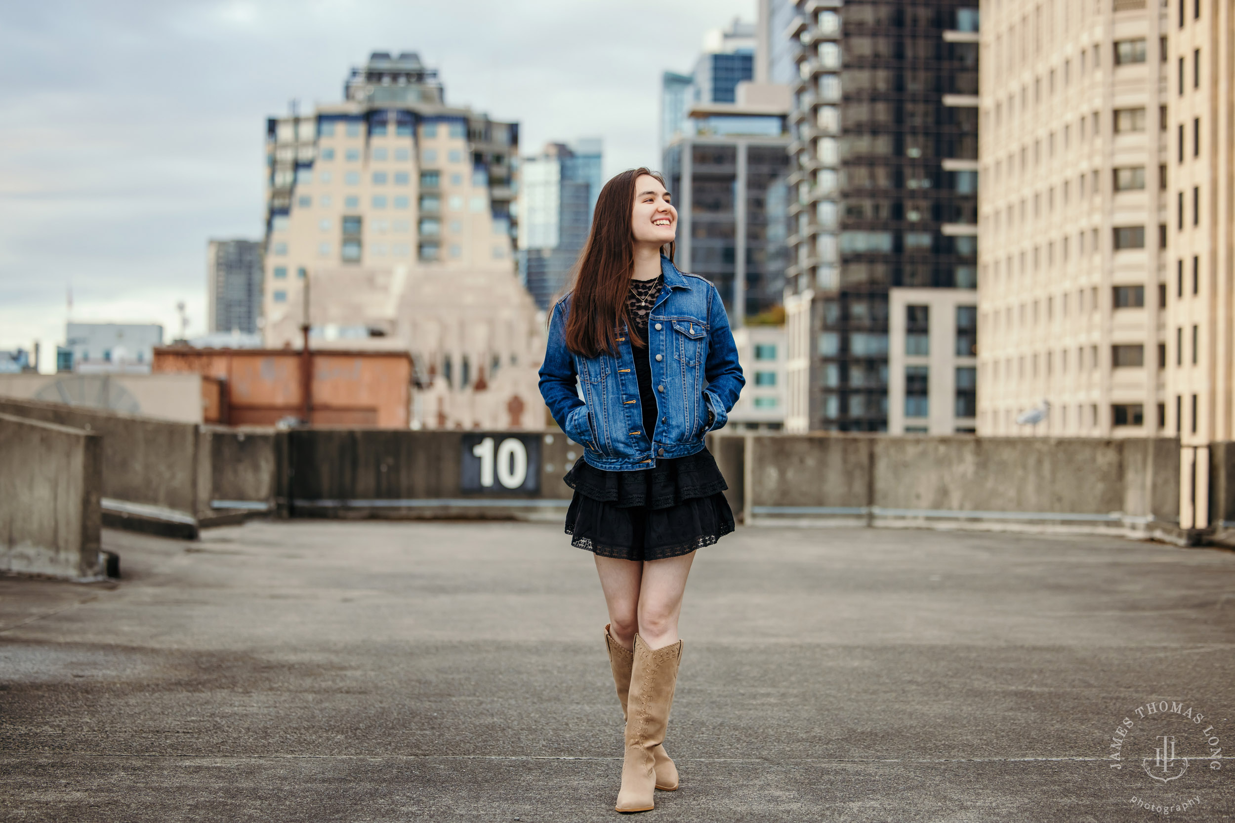 Seattle high school senior portrait session by Seattle senior portrait photographer James Thomas Long Photography