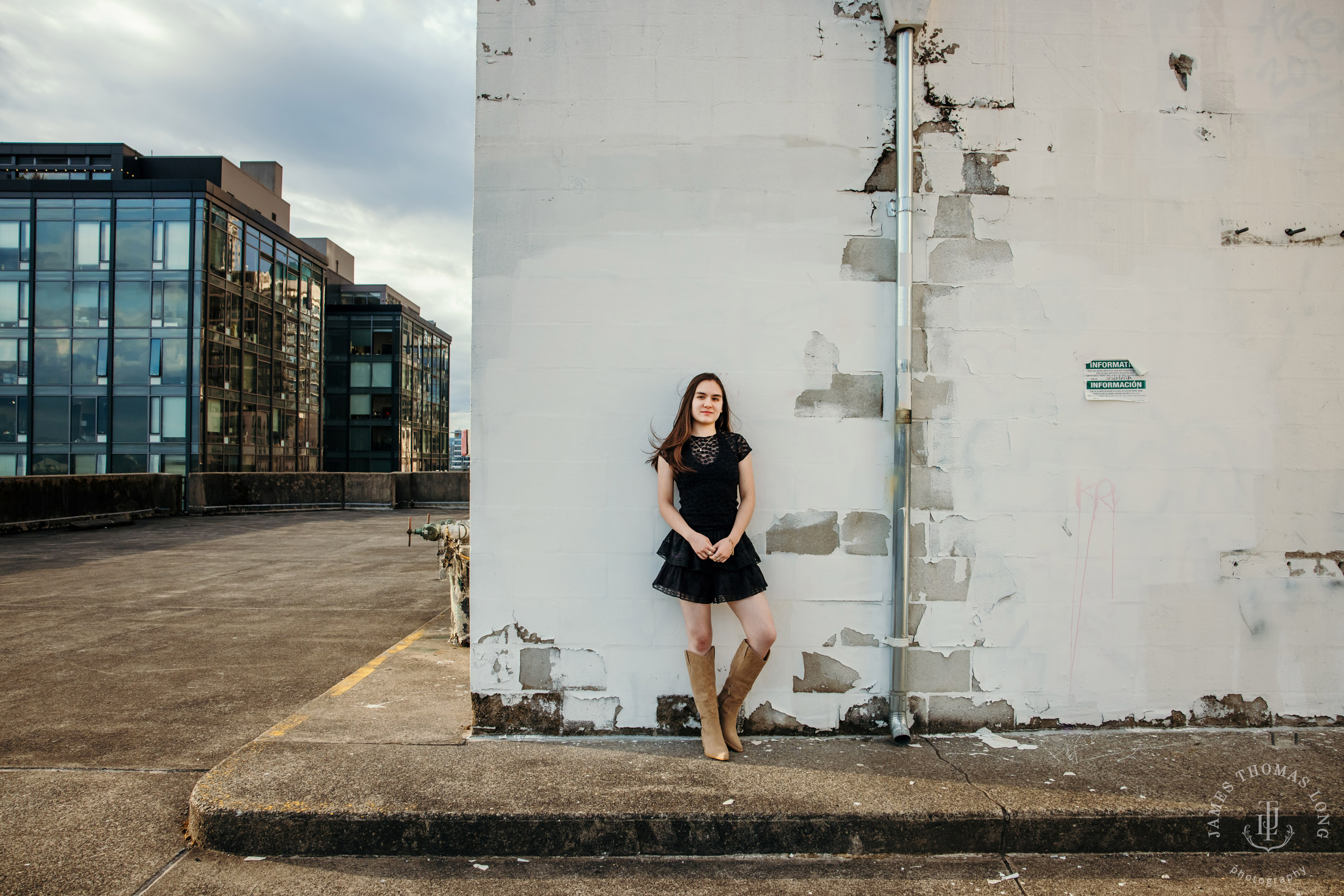 Seattle high school senior portrait session by Seattle senior portrait photographer James Thomas Long Photography