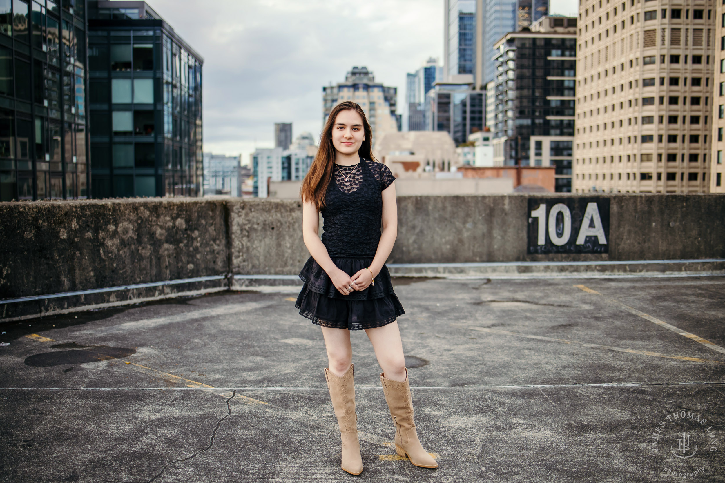 Seattle high school senior portrait session by Seattle senior portrait photographer James Thomas Long Photography