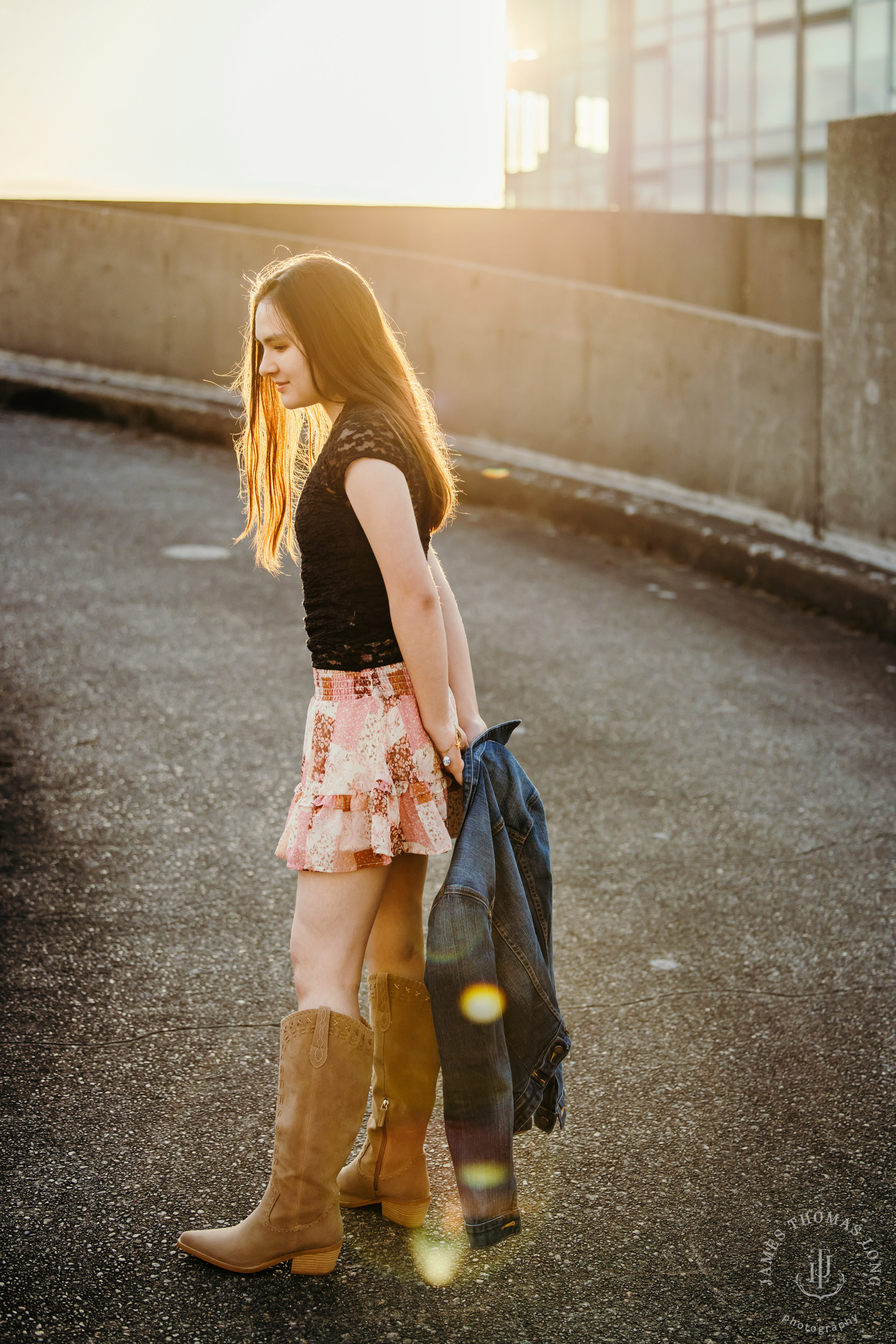 Seattle high school senior portrait session by Seattle senior portrait photographer James Thomas Long Photography