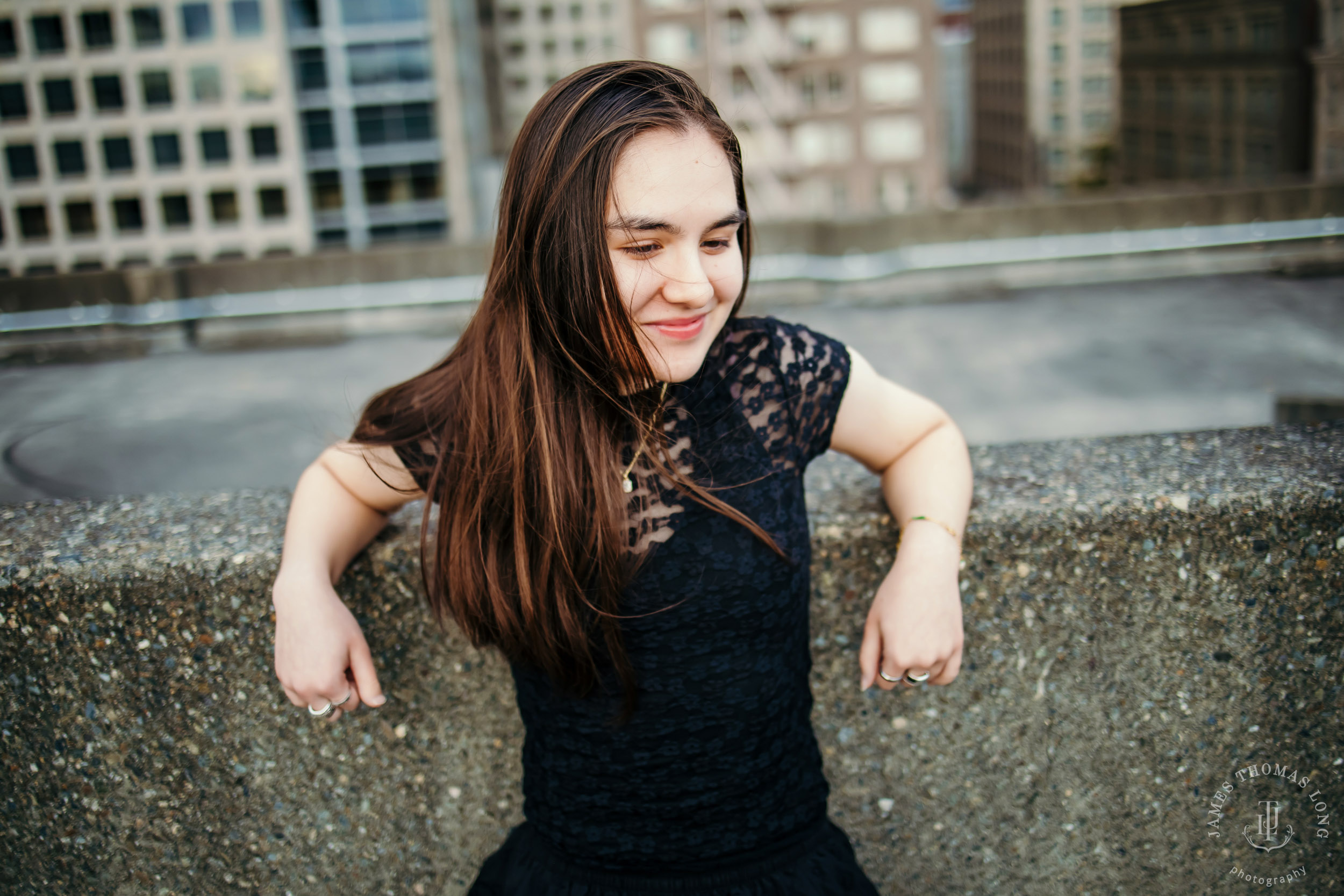 Seattle high school senior portrait session by Seattle senior portrait photographer James Thomas Long Photography