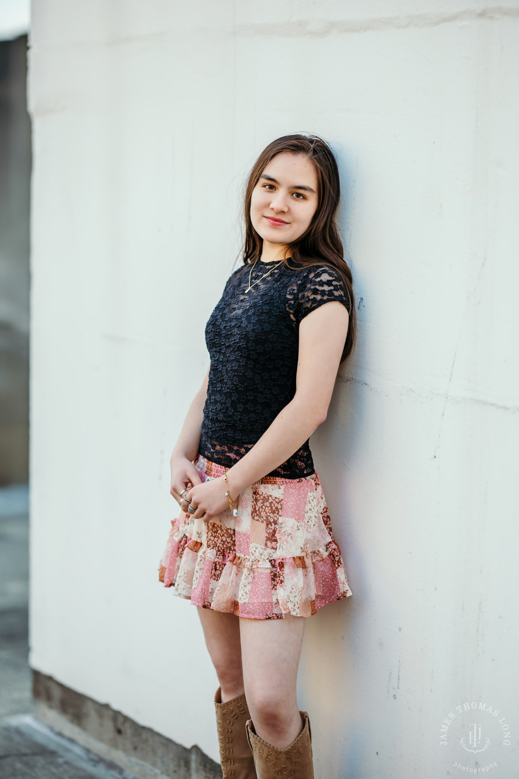 Seattle high school senior portrait session by Seattle senior portrait photographer James Thomas Long Photography