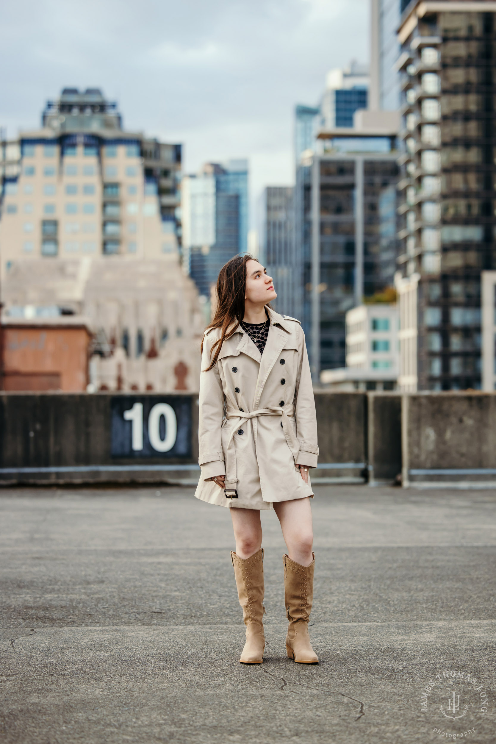 Seattle high school senior portrait session by Seattle senior portrait photographer James Thomas Long Photography