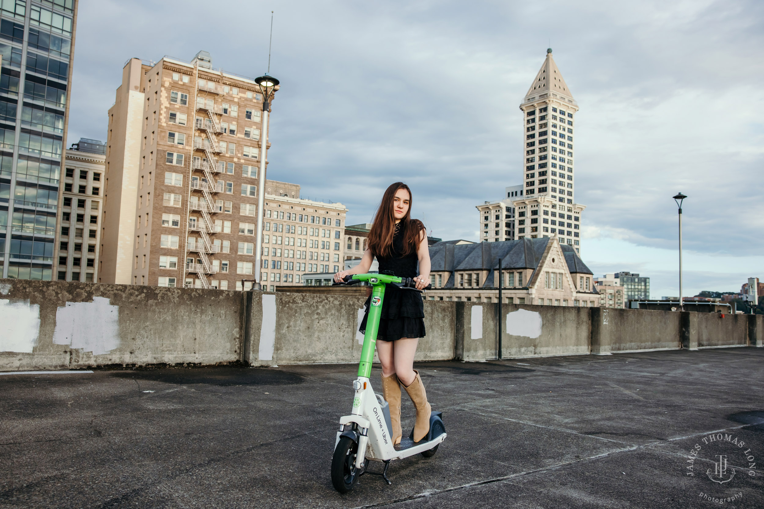 Seattle high school senior portrait session by Seattle senior portrait photographer James Thomas Long Photography