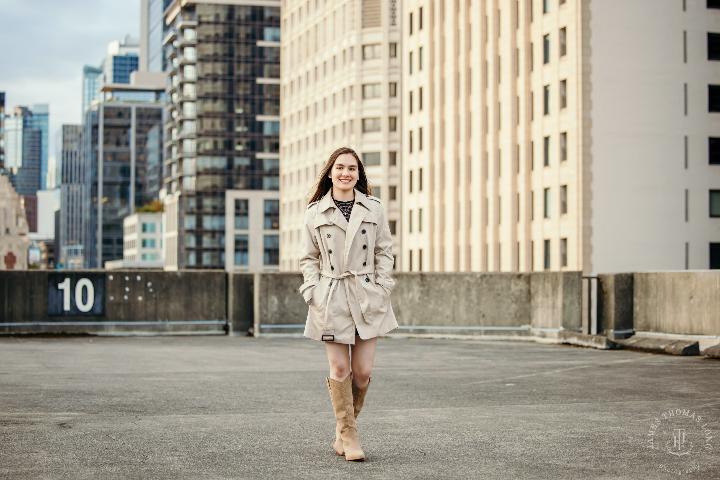 Seattle high school senior portrait session by Seattle senior portrait photographer James Thomas Long Photography