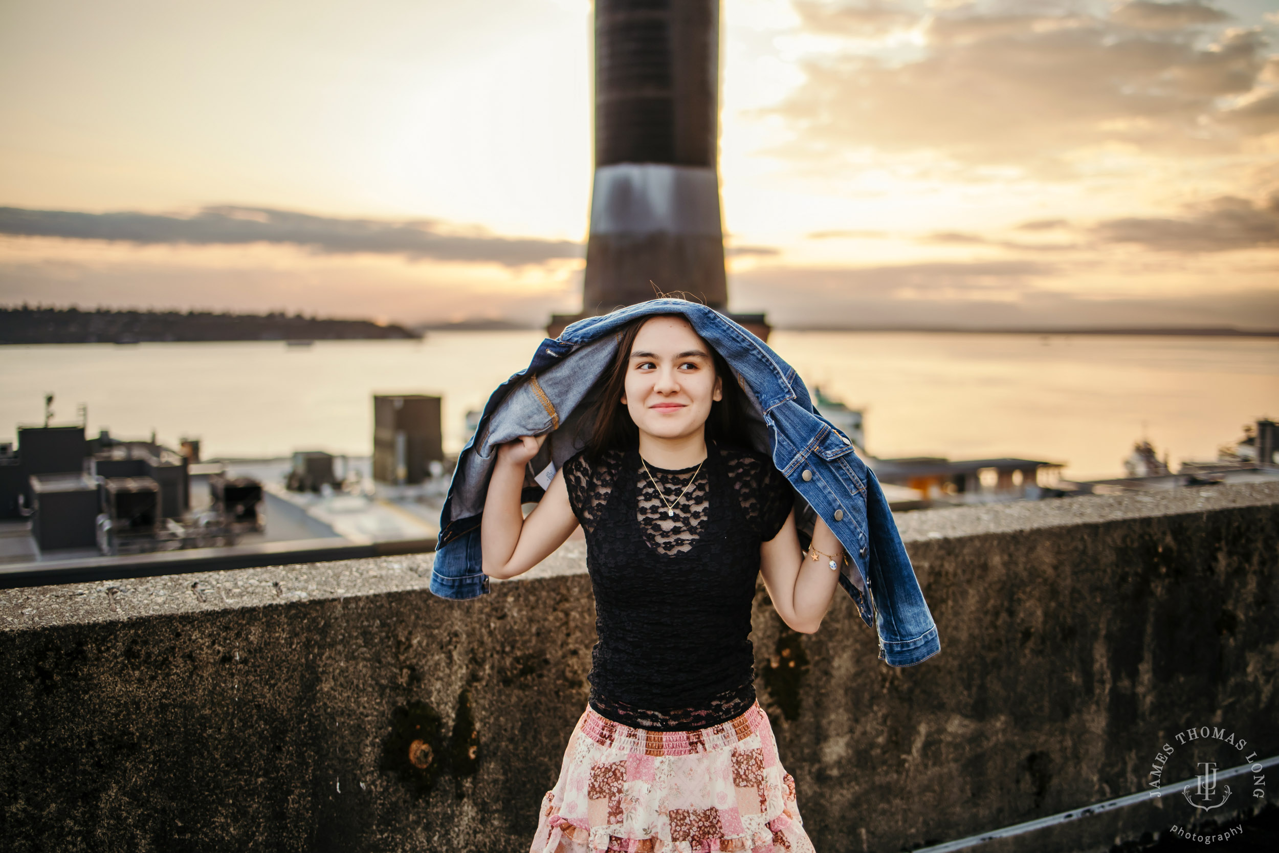 Seattle high school senior portrait session by Seattle senior portrait photographer James Thomas Long Photography