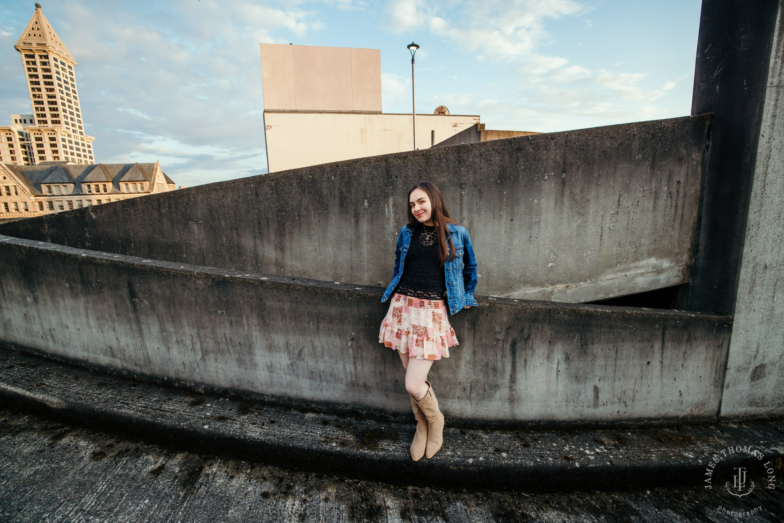 Seattle high school senior portrait session by Seattle senior portrait photographer James Thomas Long Photography