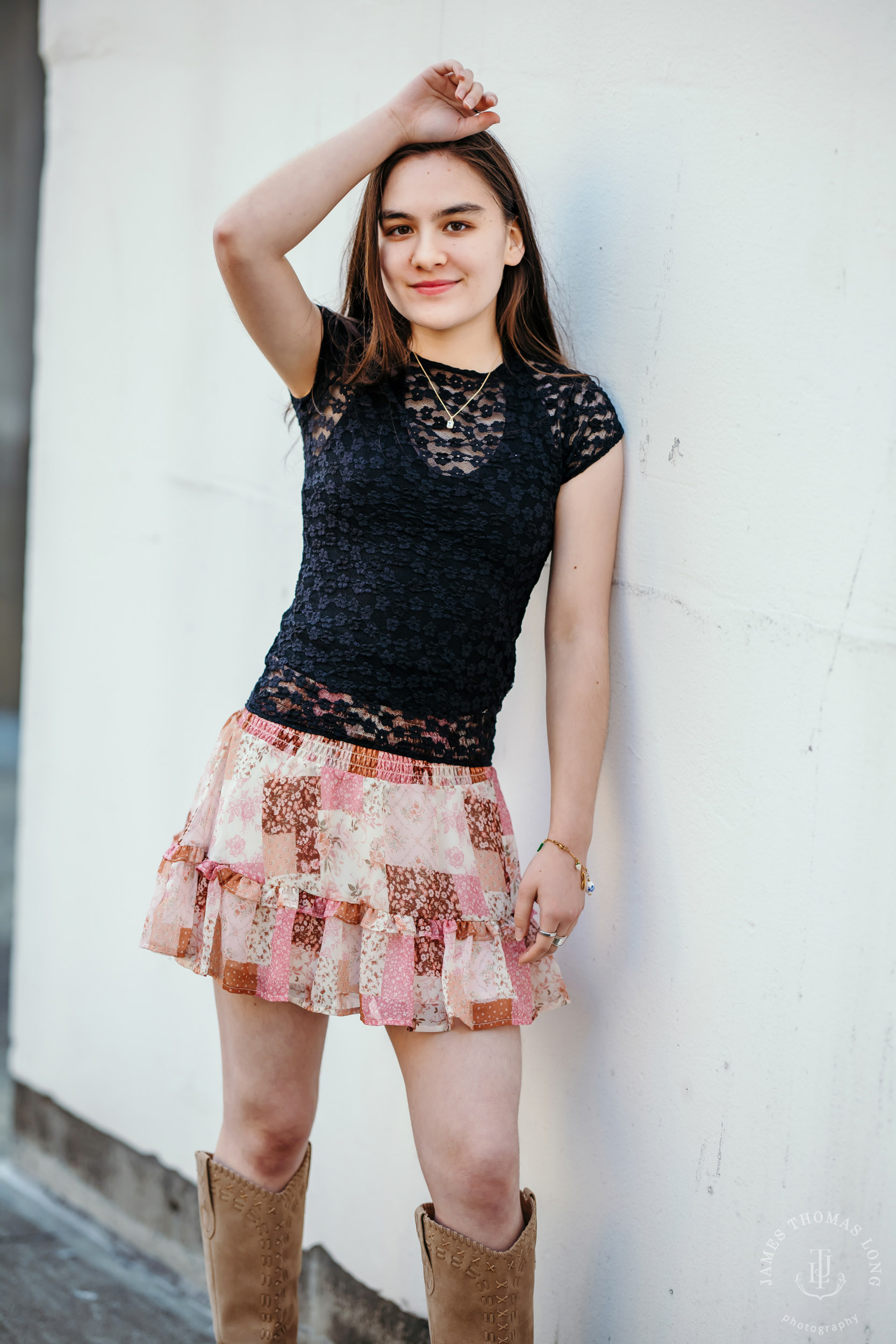 Seattle high school senior portrait session by Seattle senior portrait photographer James Thomas Long Photography