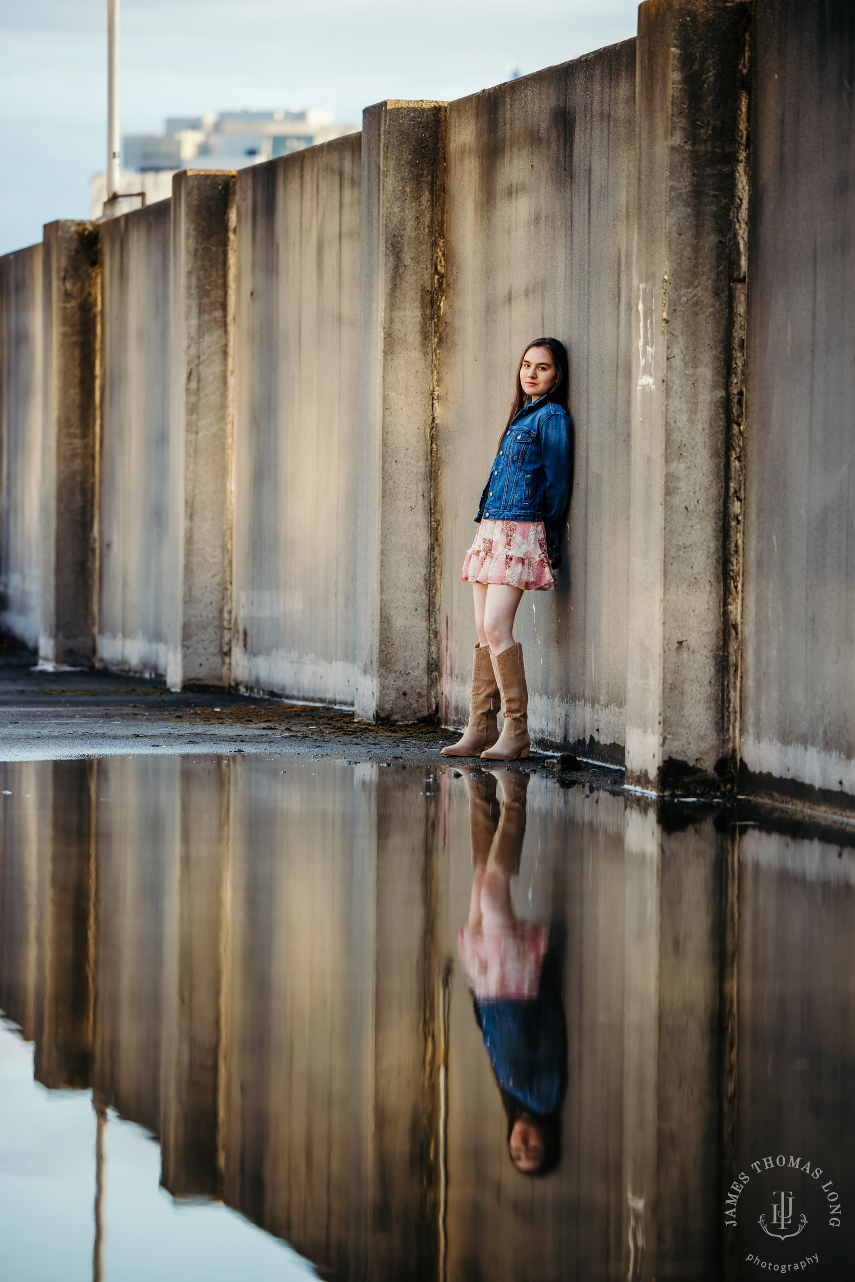 Seattle high school senior portrait session by Seattle senior portrait photographer James Thomas Long Photography