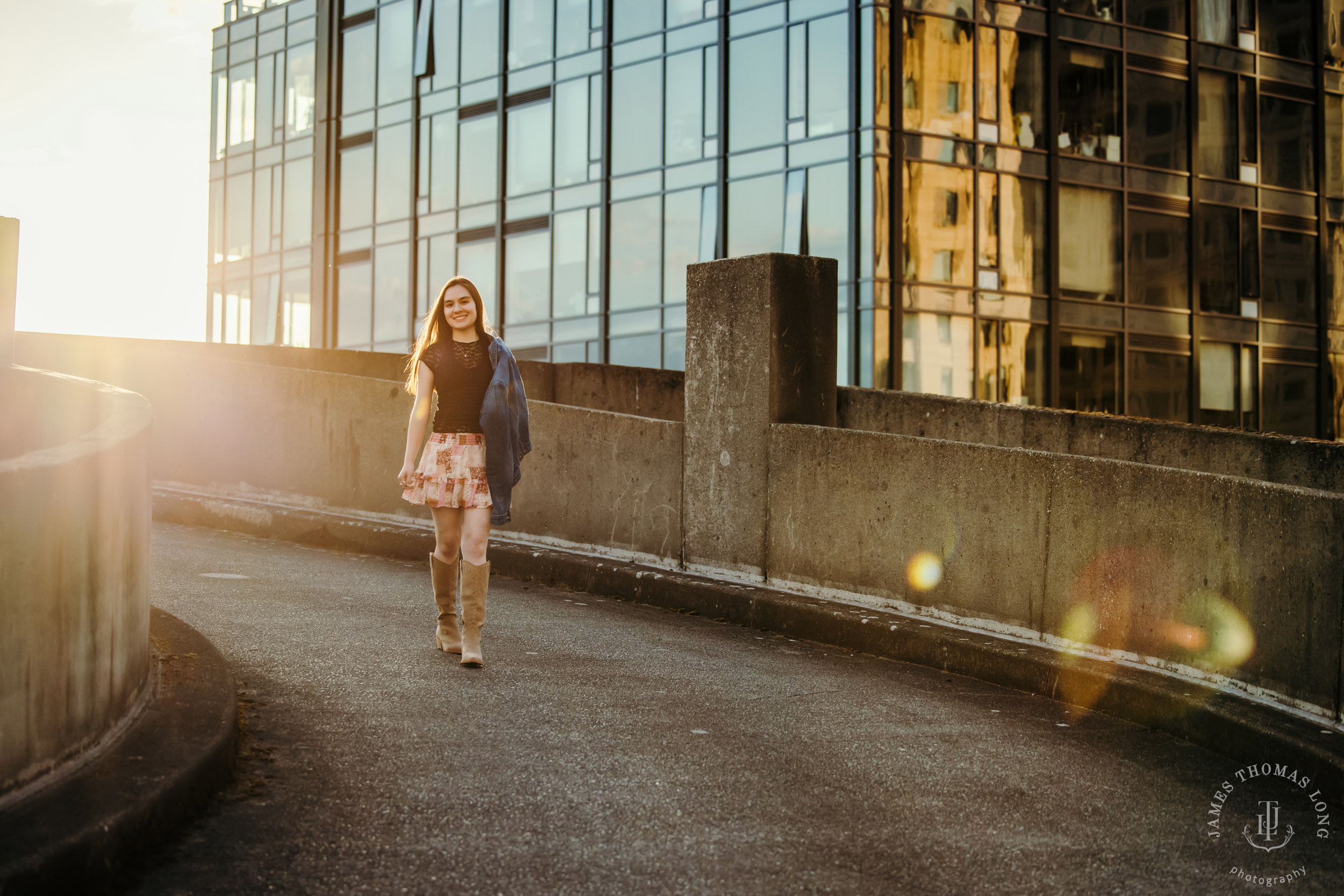 Seattle high school senior portrait session by Seattle senior portrait photographer James Thomas Long Photography