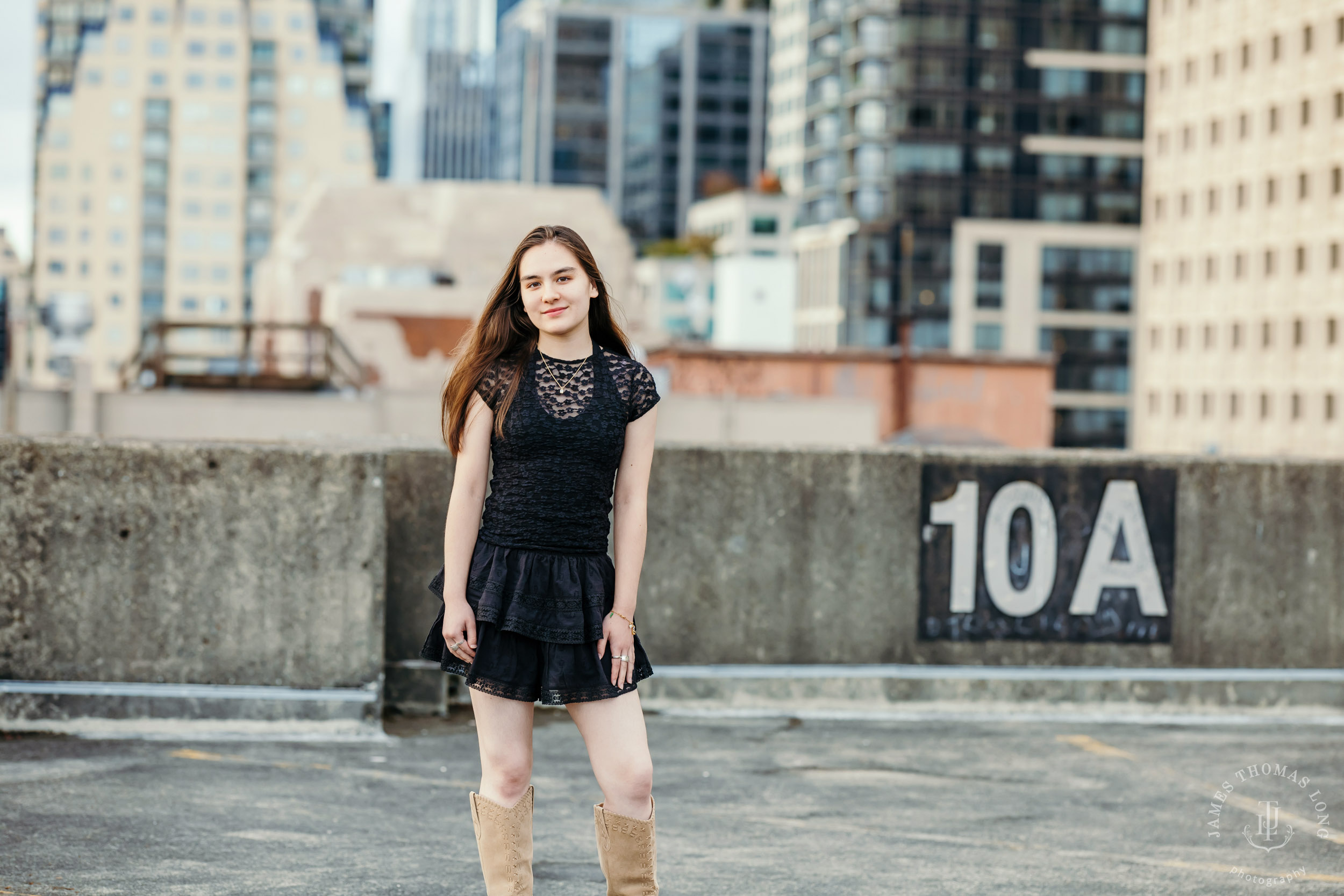 Seattle high school senior portrait session by Seattle senior portrait photographer James Thomas Long Photography