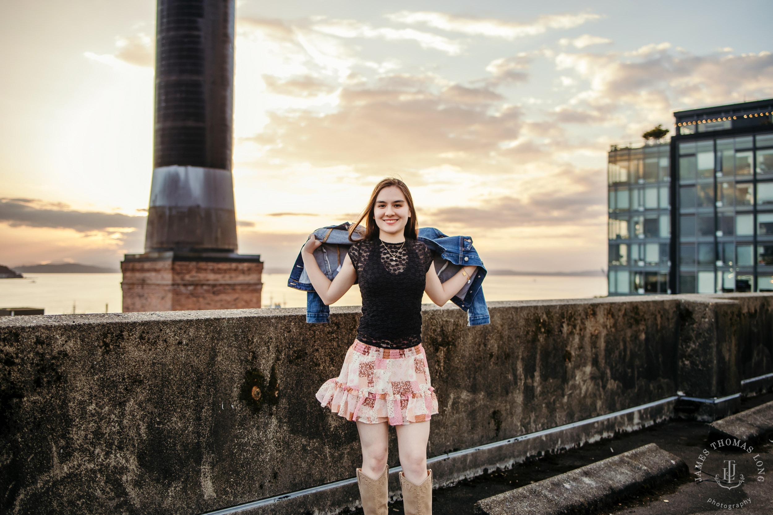 Seattle high school senior portrait session by Seattle senior portrait photographer James Thomas Long Photography