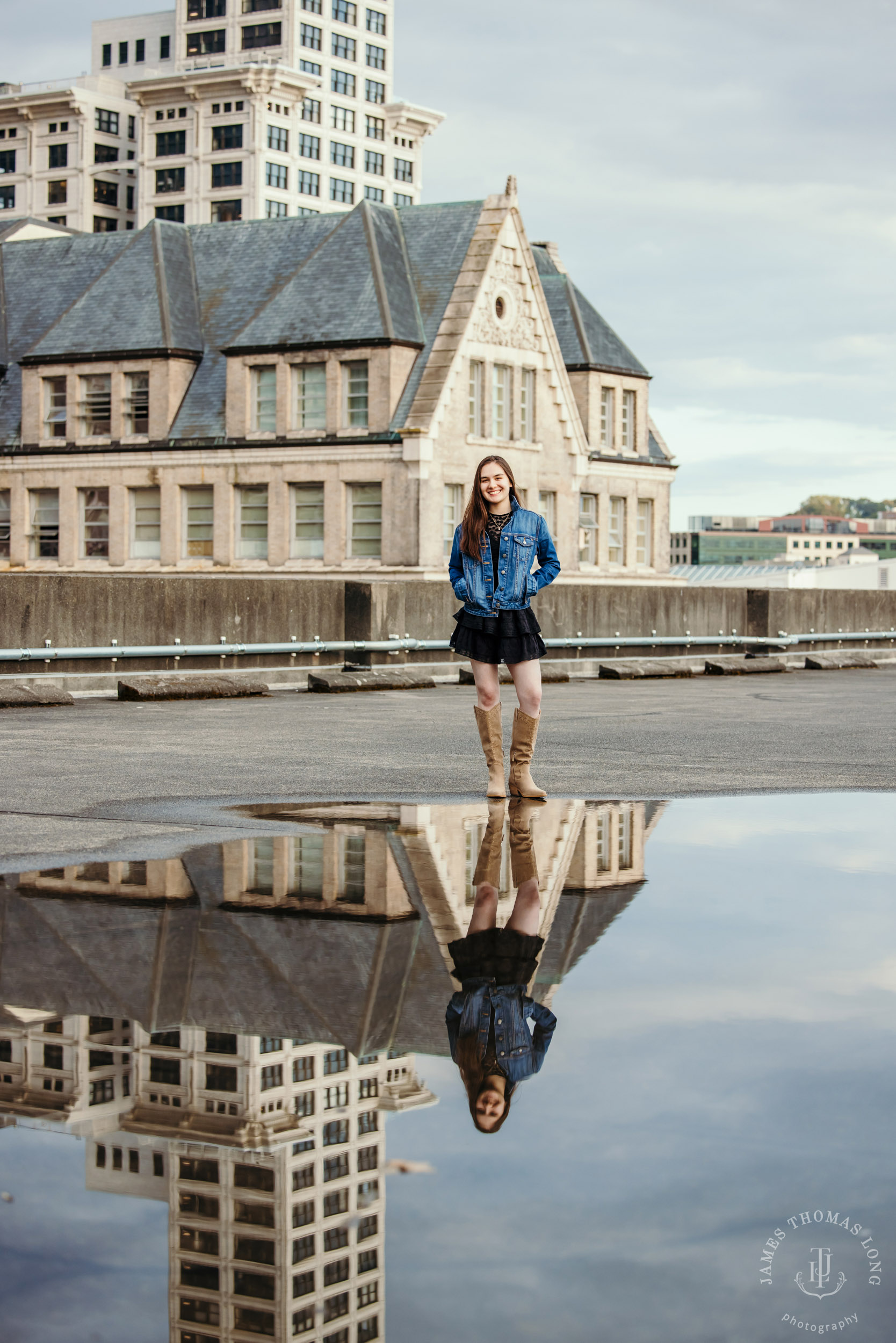 Seattle high school senior portrait session by Seattle senior portrait photographer James Thomas Long Photography
