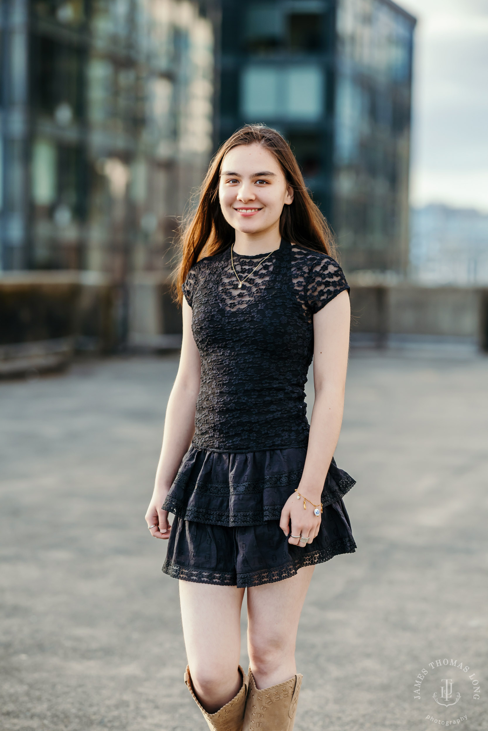 Seattle high school senior portrait session by Seattle senior portrait photographer James Thomas Long Photography