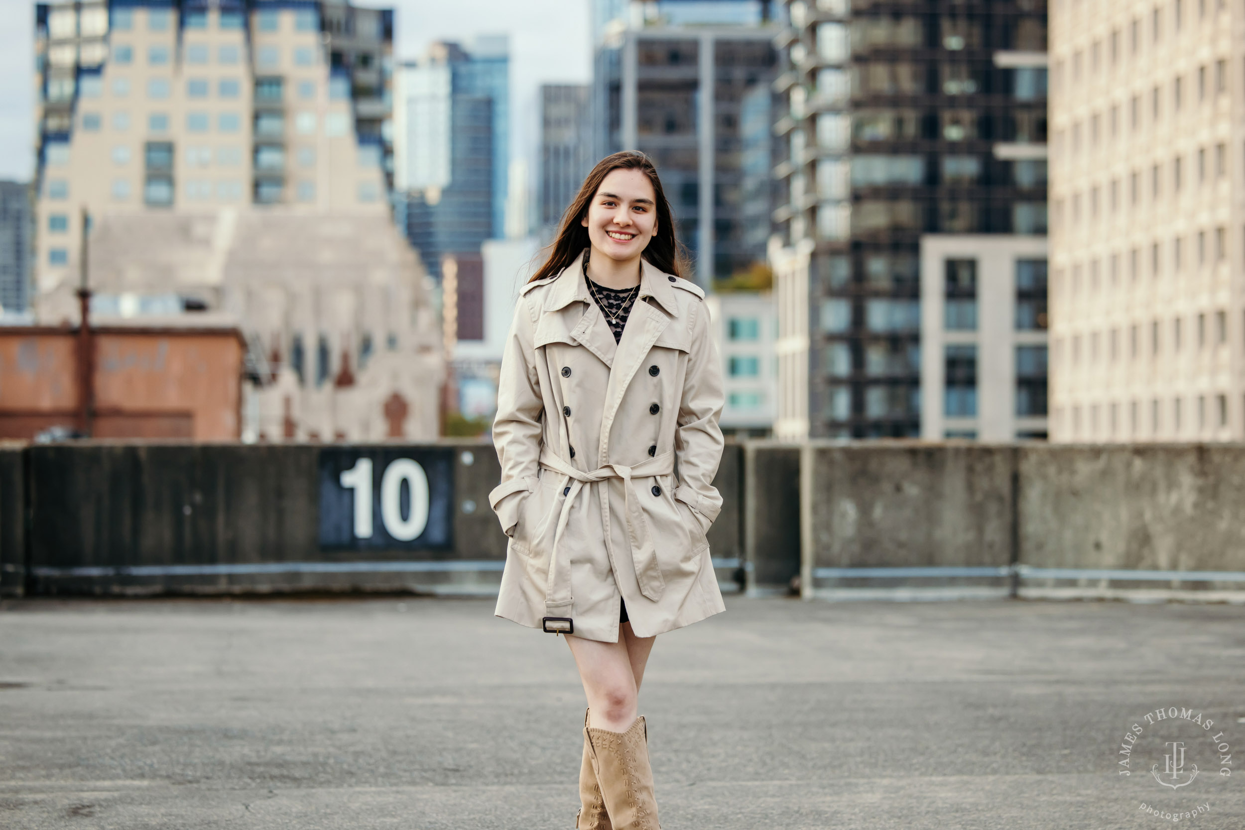 Seattle high school senior portrait session by Seattle senior portrait photographer James Thomas Long Photography