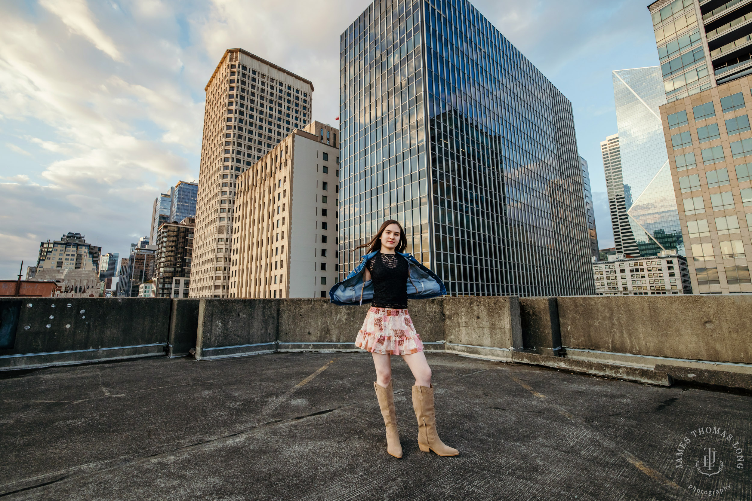 Seattle high school senior portrait session by Seattle senior portrait photographer James Thomas Long Photography